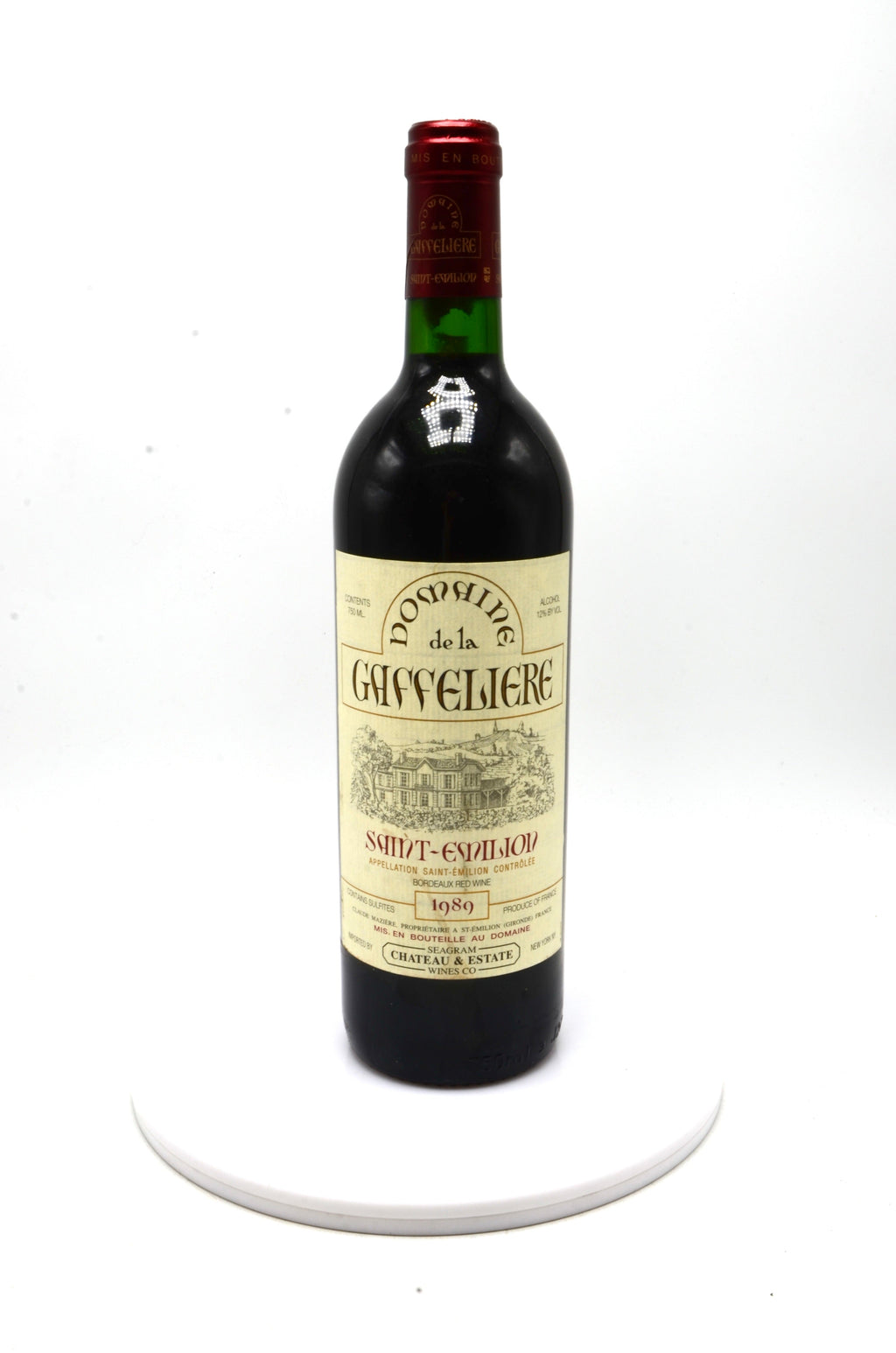 1989 Domaine de la Gaffelière, St. Emilion