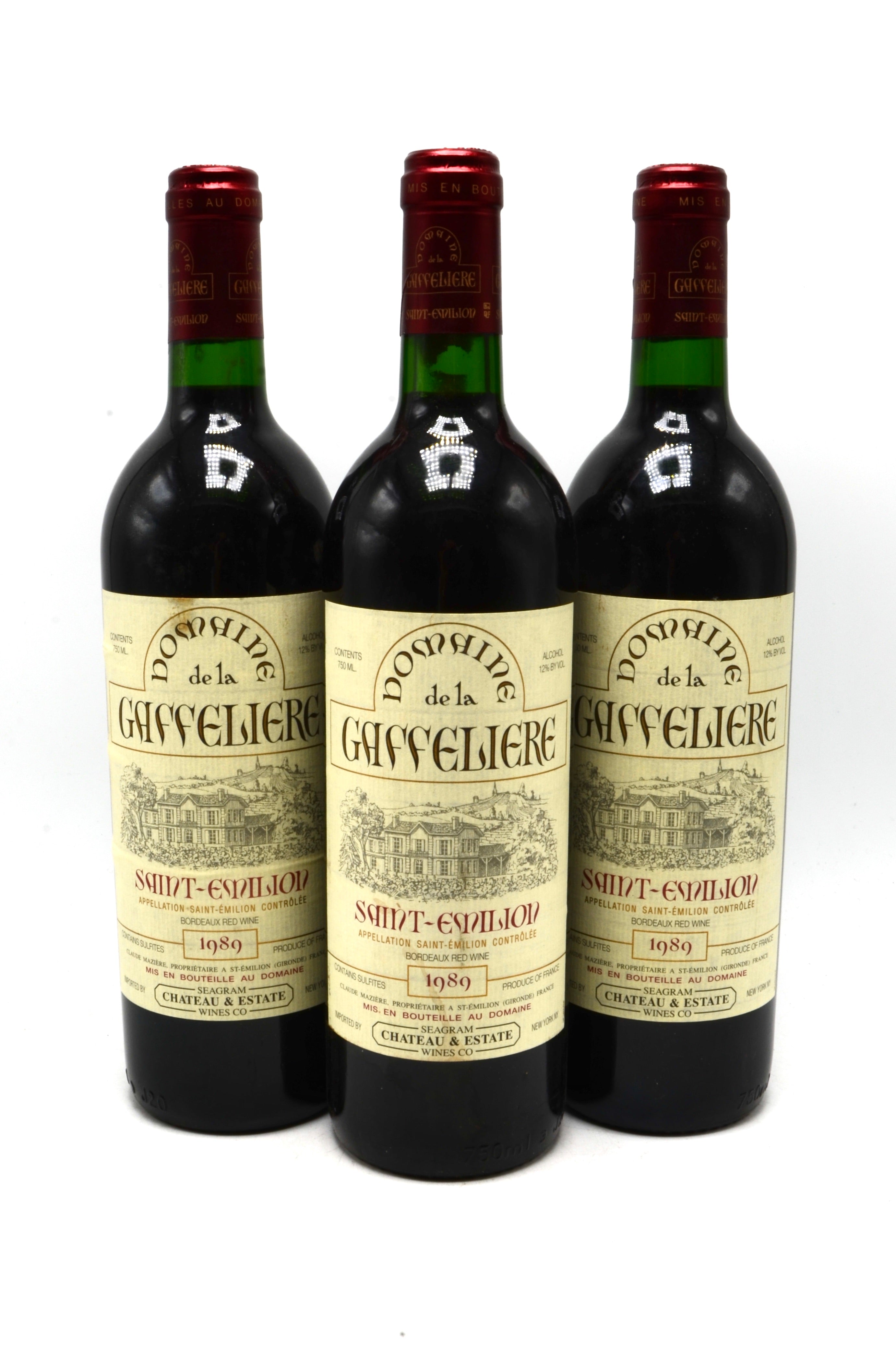 1989 Domaine de la Gaffelière, St. Emilion