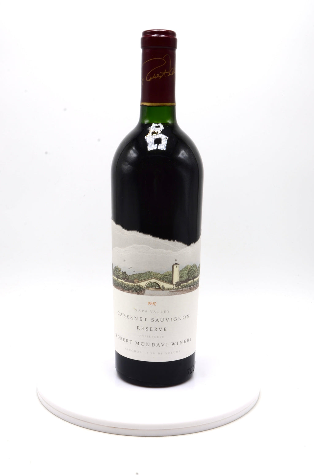 1990 Robert Mondavi Reserve Cabernet Sauvignon, Unfiltered, Napa Valley