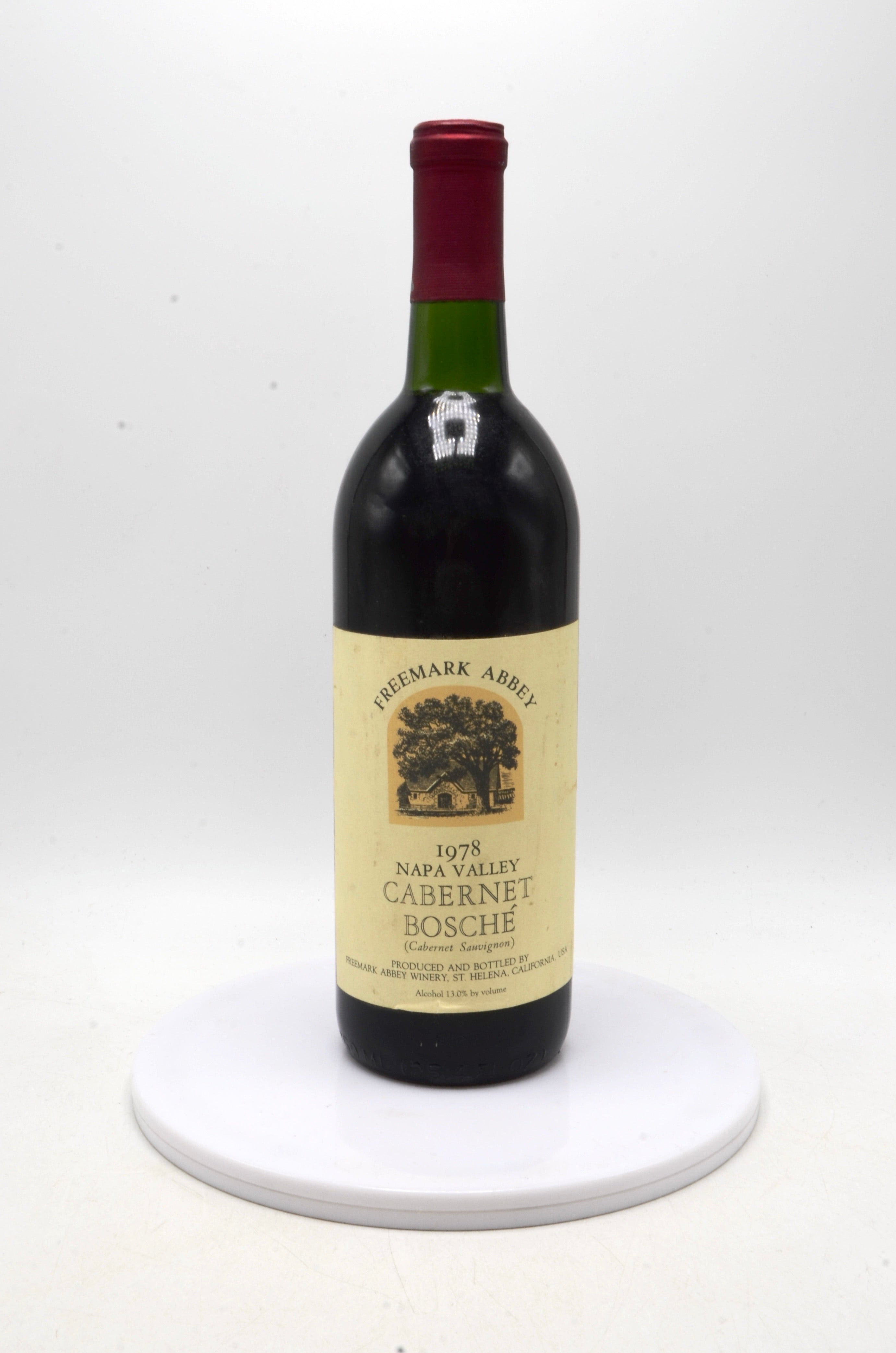 1978 Freemark Abbey Cabernet Sauvignon, Bosche Vineyard, Napa Valley