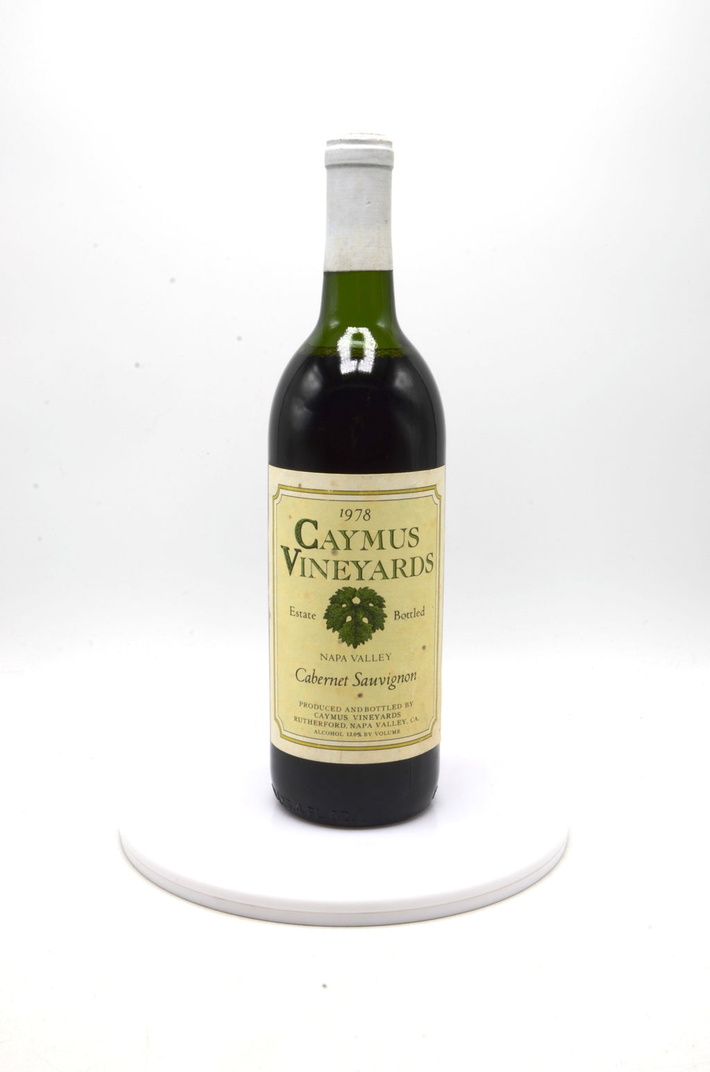 1978 Caymus Cabernet Sauvignon, Rutherford, Napa Valley