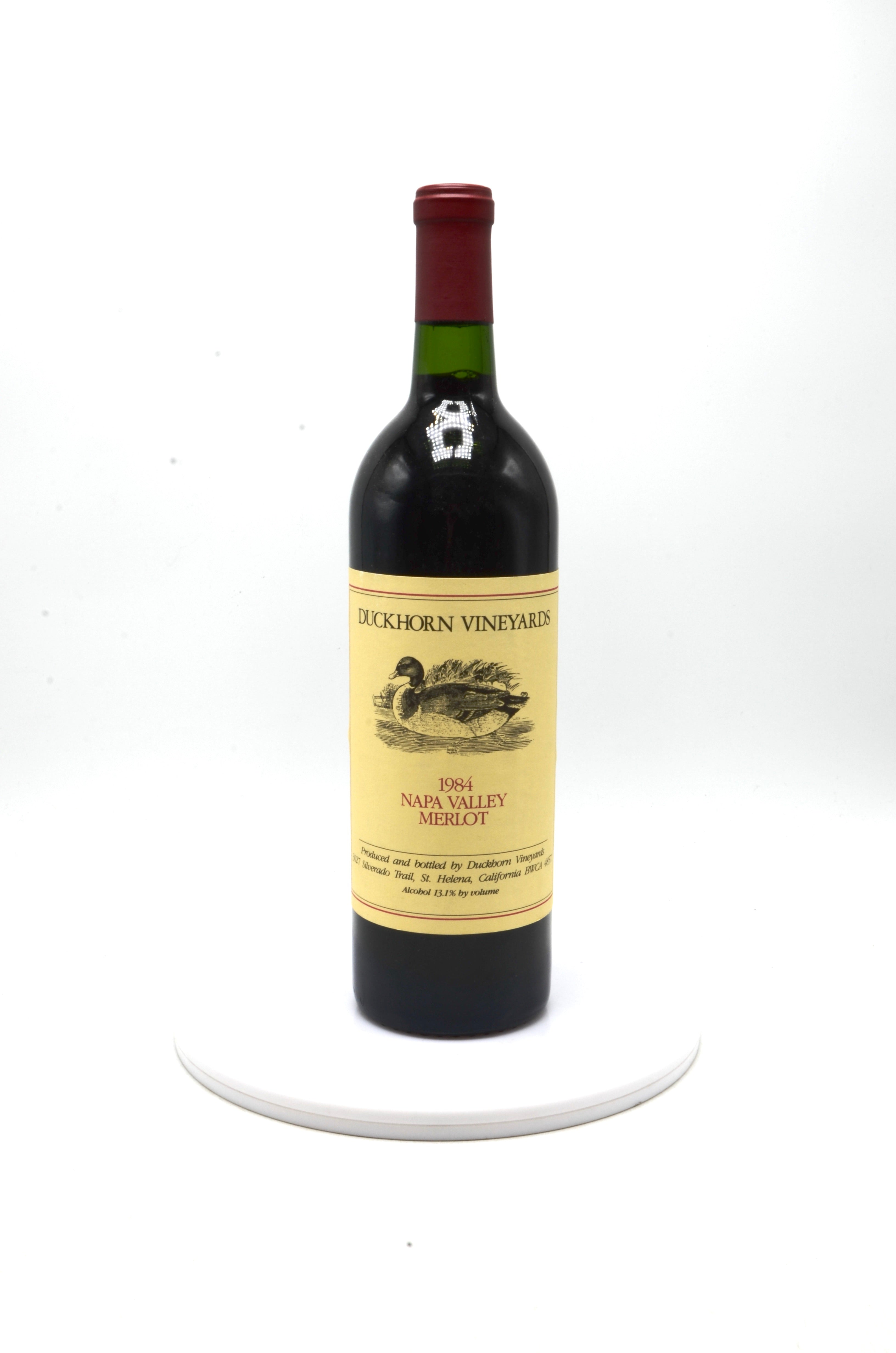 1984 Duckhorn Vineyards Merlot, Napa Valley
