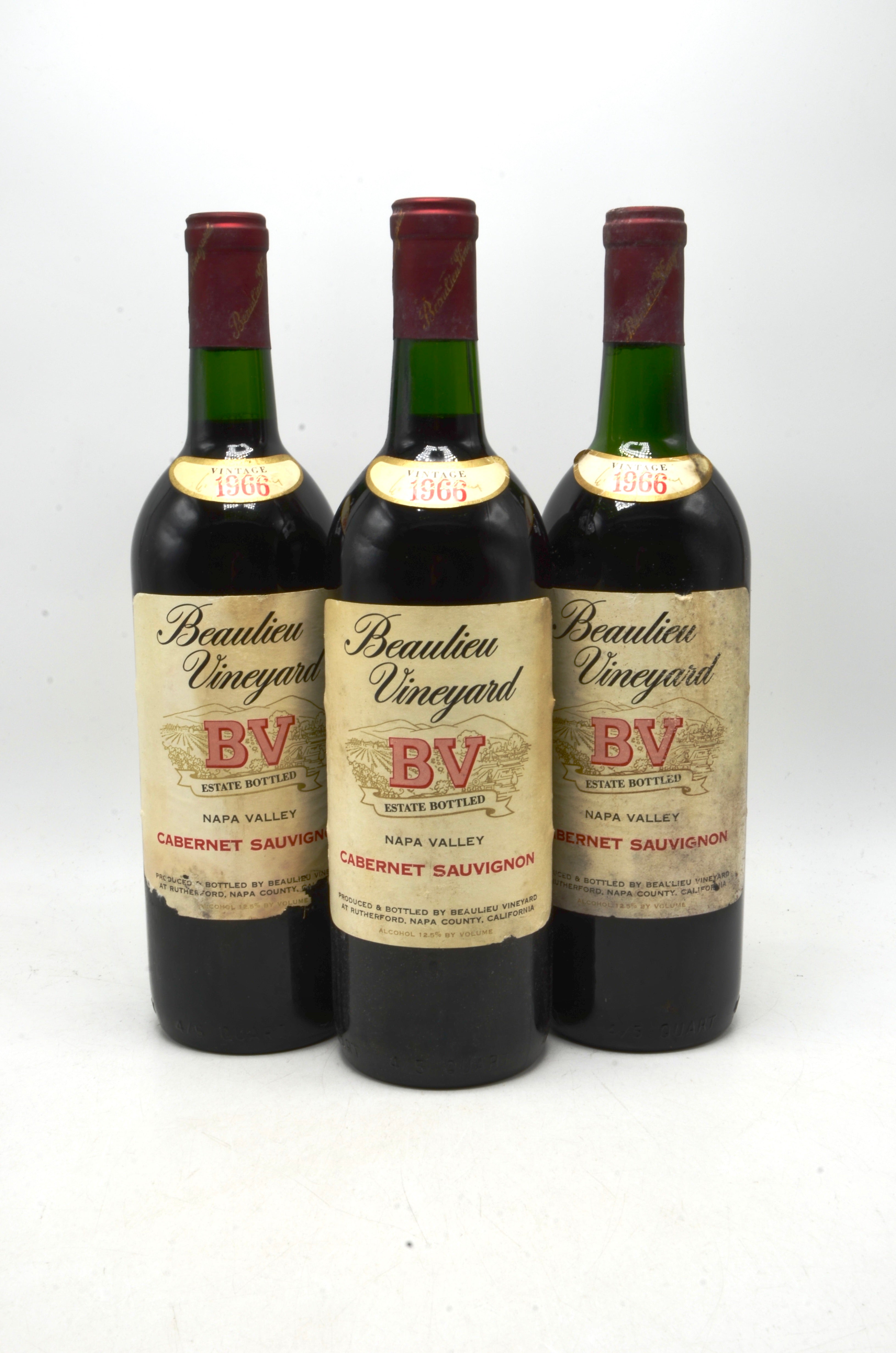 1966 Beaulieu Vineyard Cabernet Sauvignon, Napa Valley