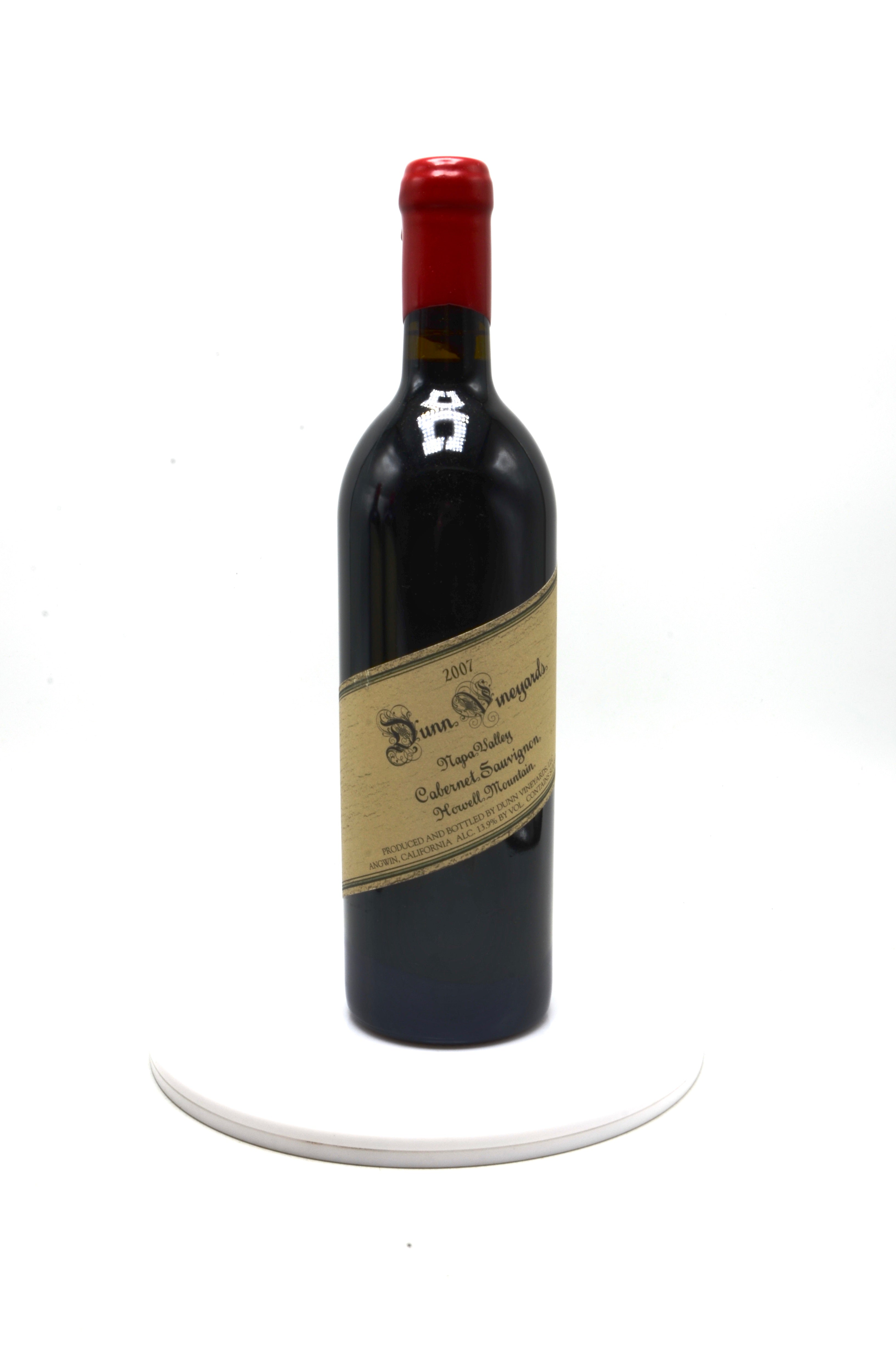 2007 Dunn Vineyards Cabernet Sauvignon, Howell Mountain