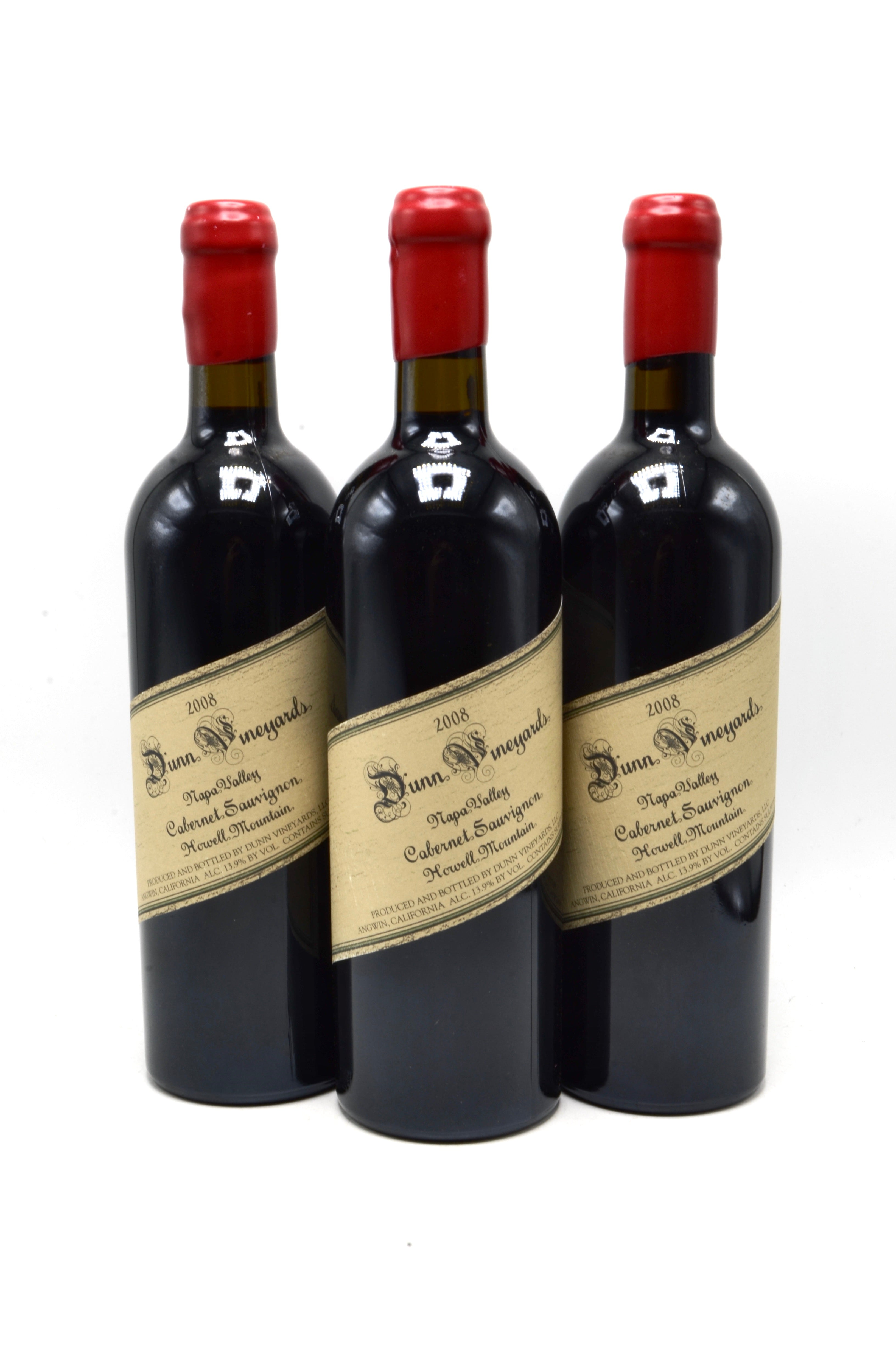 2008 Dunn Vineyards Cabernet Sauvignon, Howell Mountain