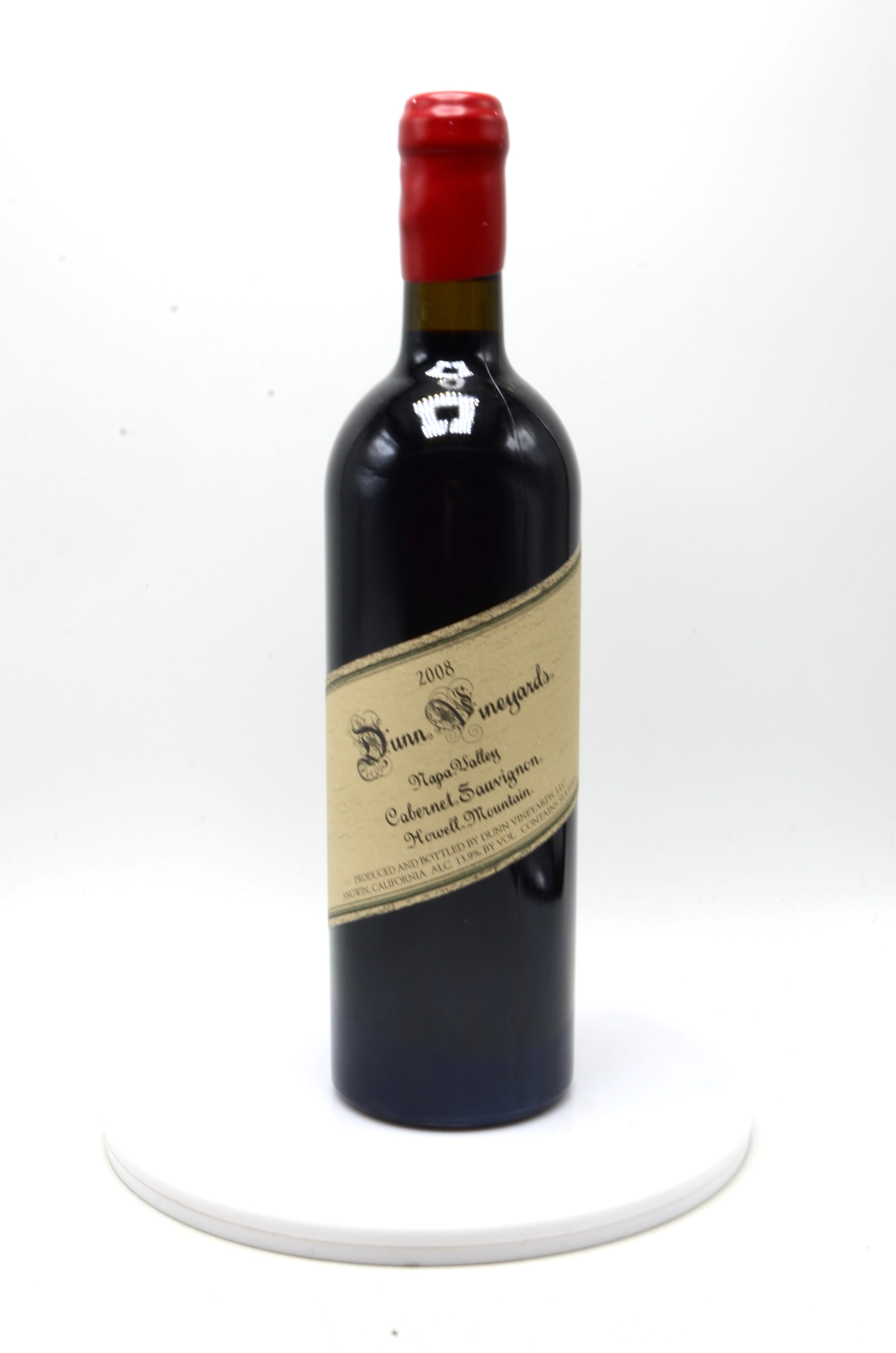 2008 Dunn Vineyards Cabernet Sauvignon, Howell Mountain