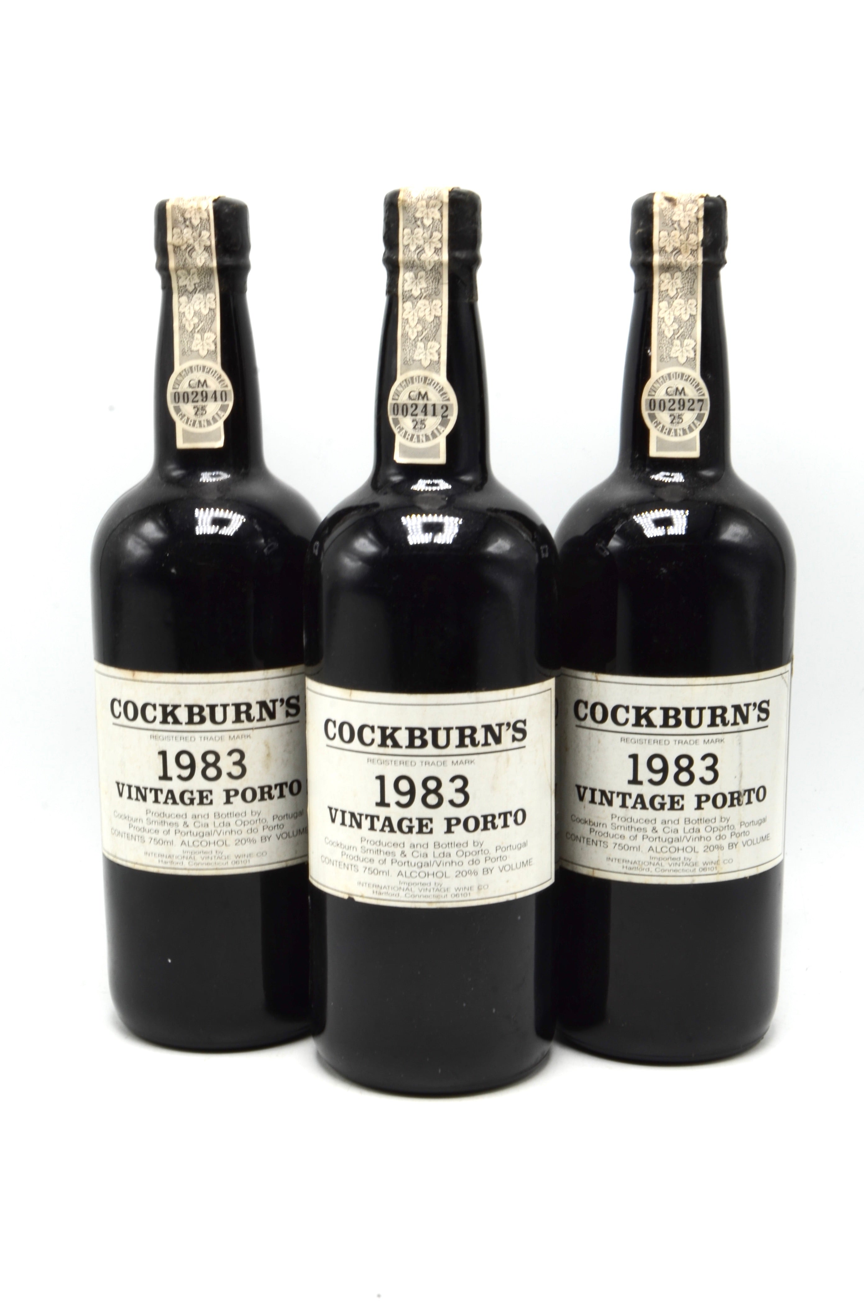 1983 Cockburn Vintage Port