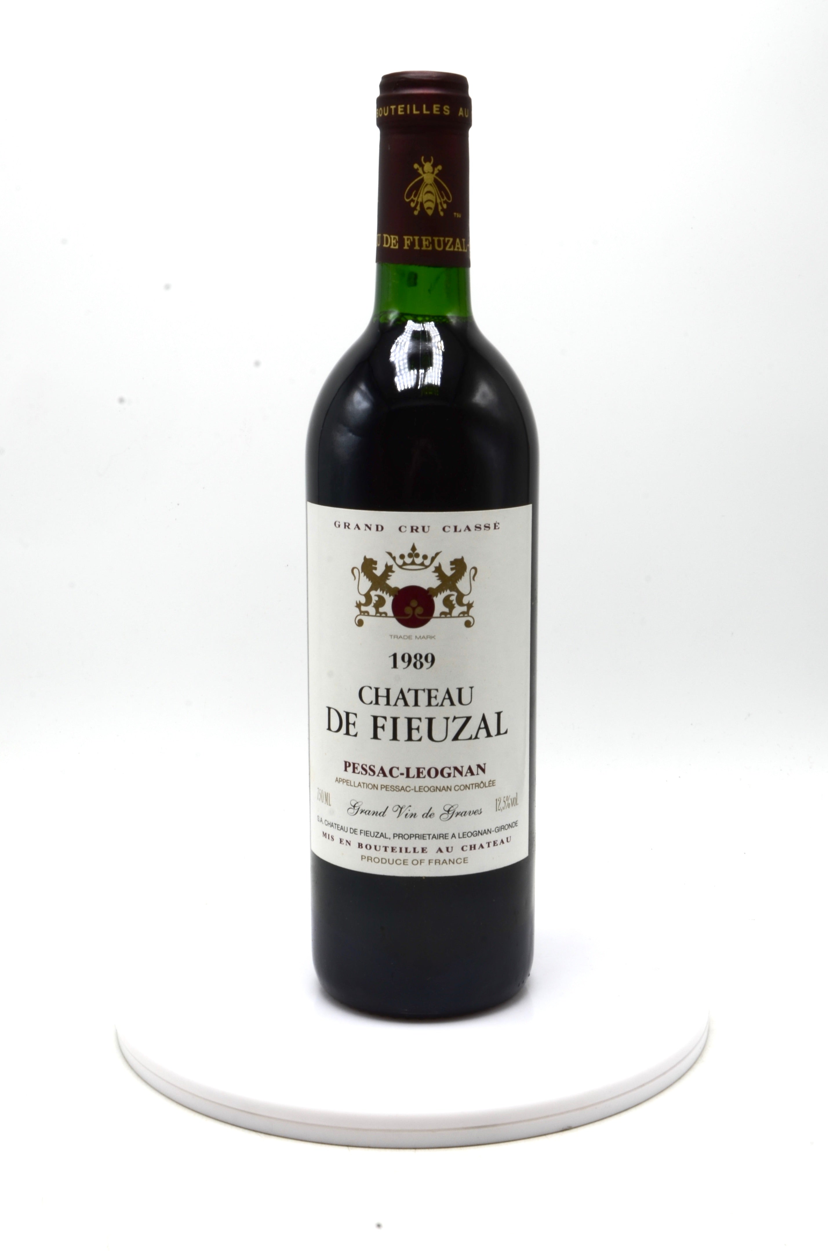 1989 Château de Fieuzal, Pessac-Leognan