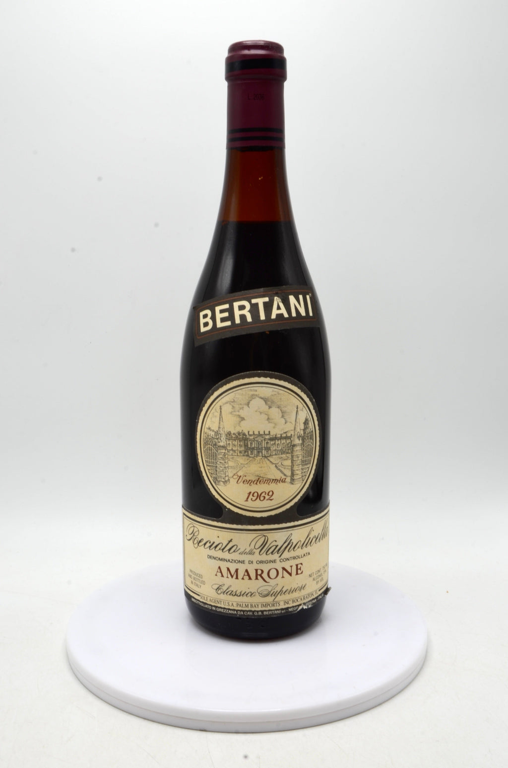 1962 Bertani Amarone della Valpolicella Classico Superiore
