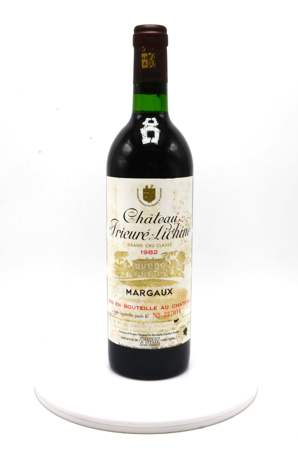 1982 Chateau Prieure-Lichine, Margaux