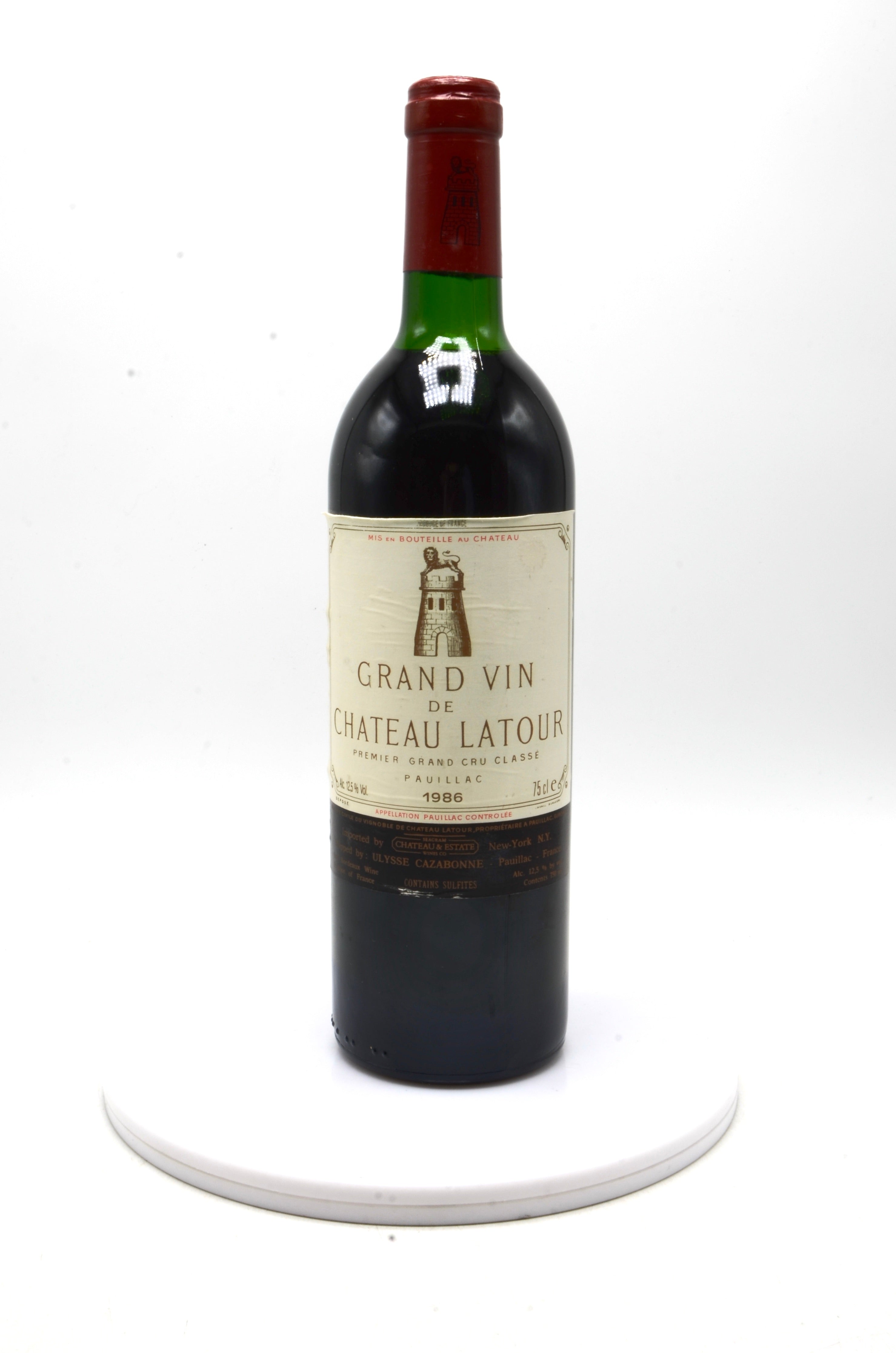 1986 Château Latour, Pauillac