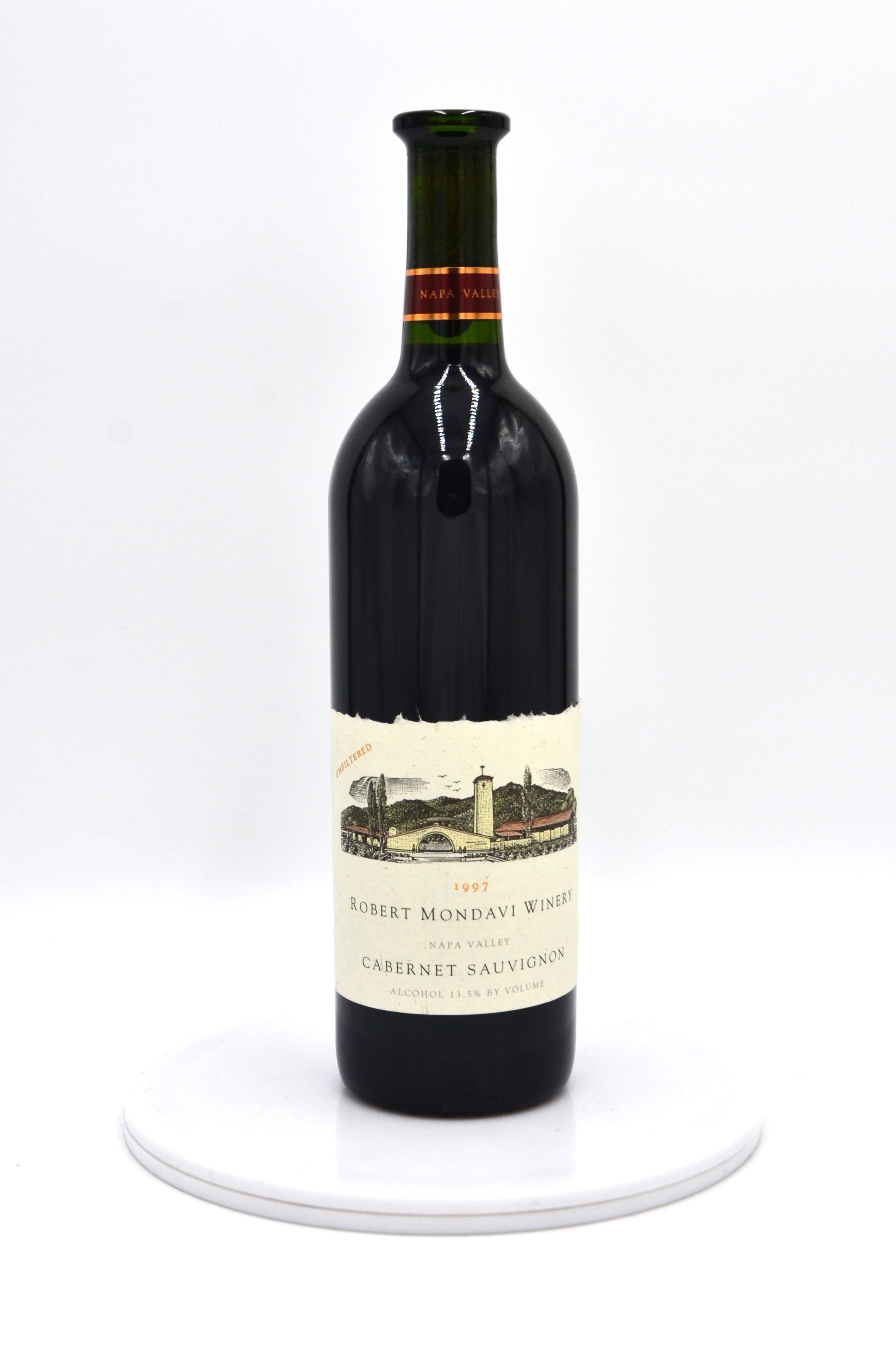 1997 Robert Mondavi Cabernet Sauvignon, Unfiltered, Napa Valley