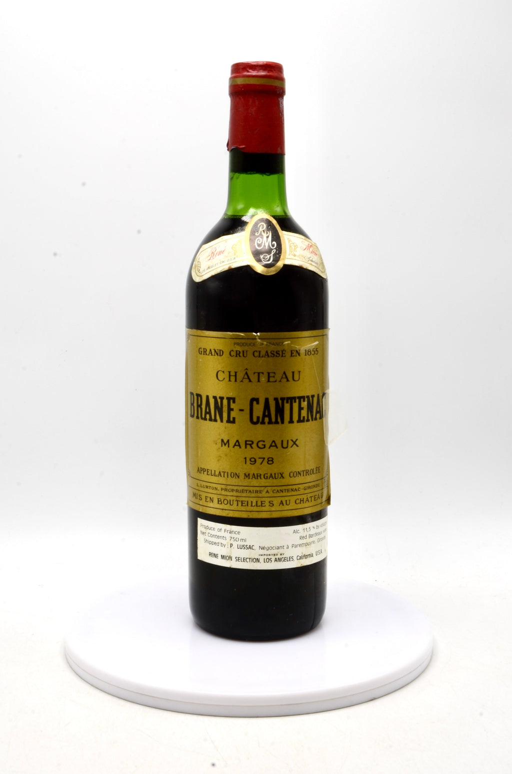 1978 Château Brane-Cantenac, Margaux
