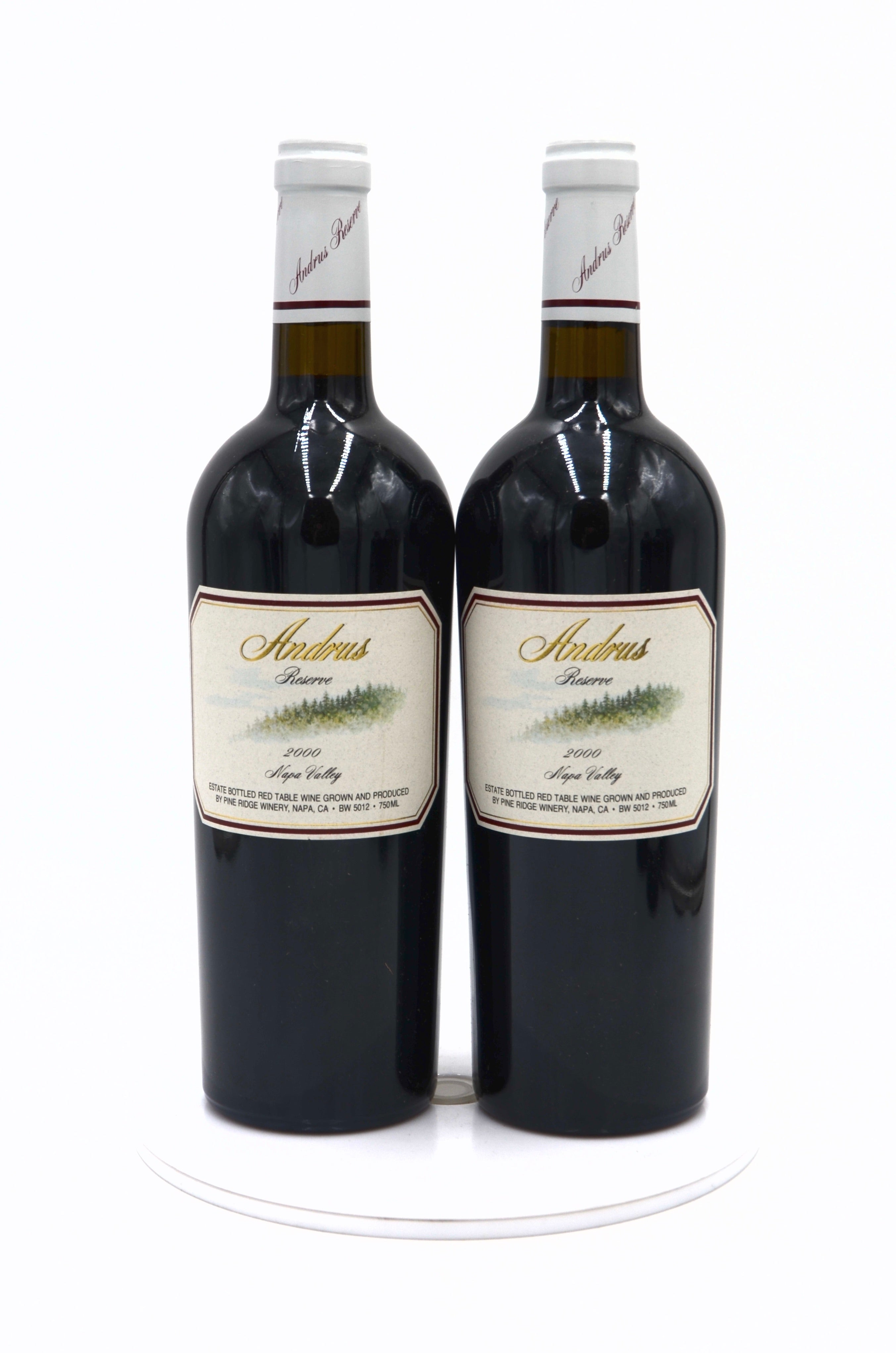 2000 Pine Ridge Vineyards Red, Andrus Reserve, Napa Valley