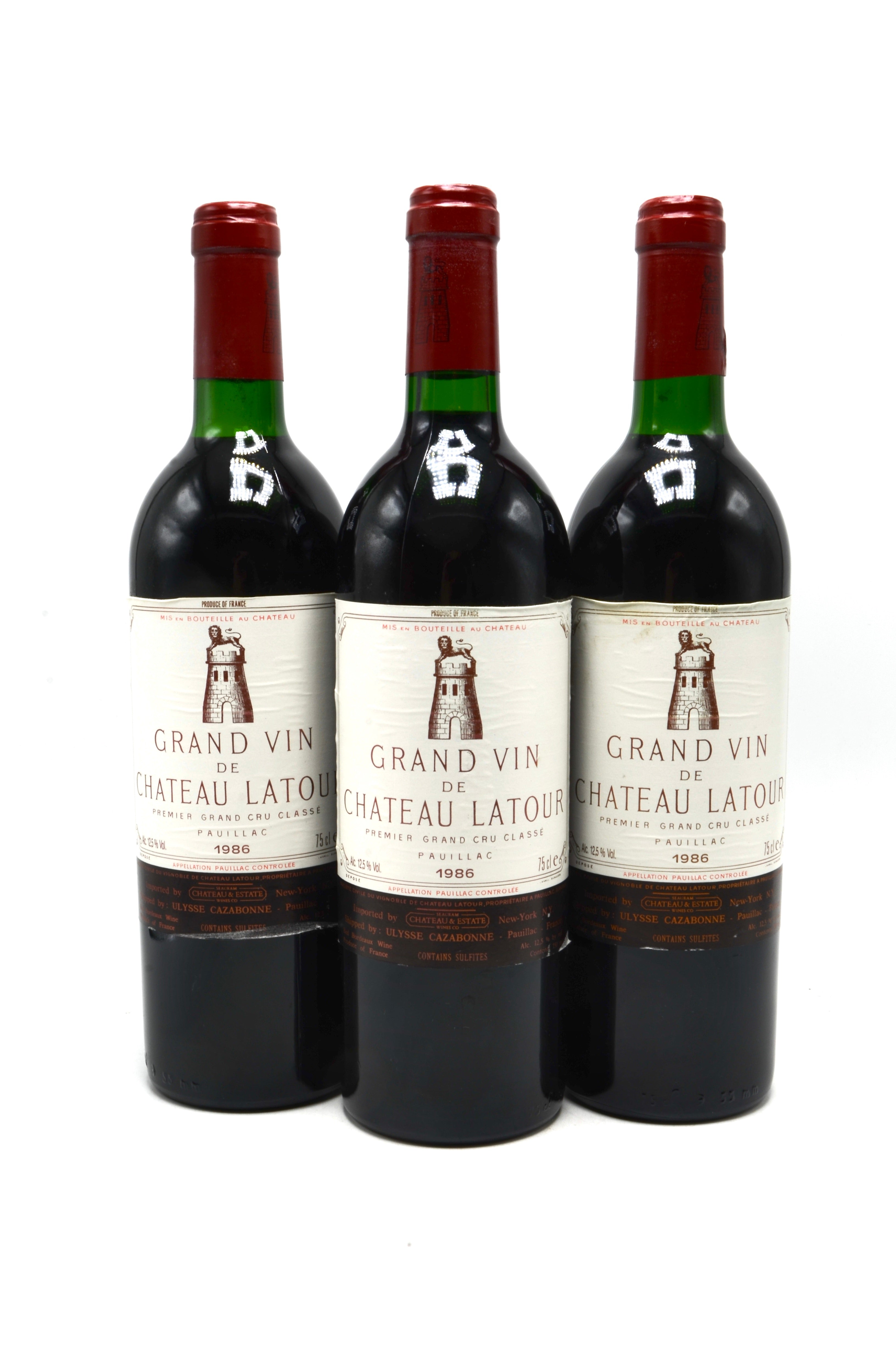 1986 Château Latour, Pauillac