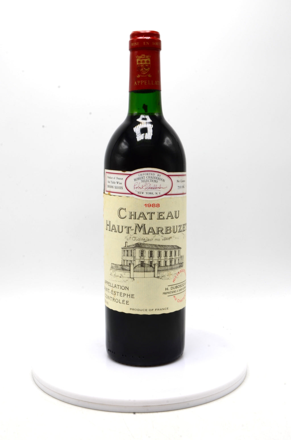 1988 Château Haut-Marbuzet, St. Estèphe