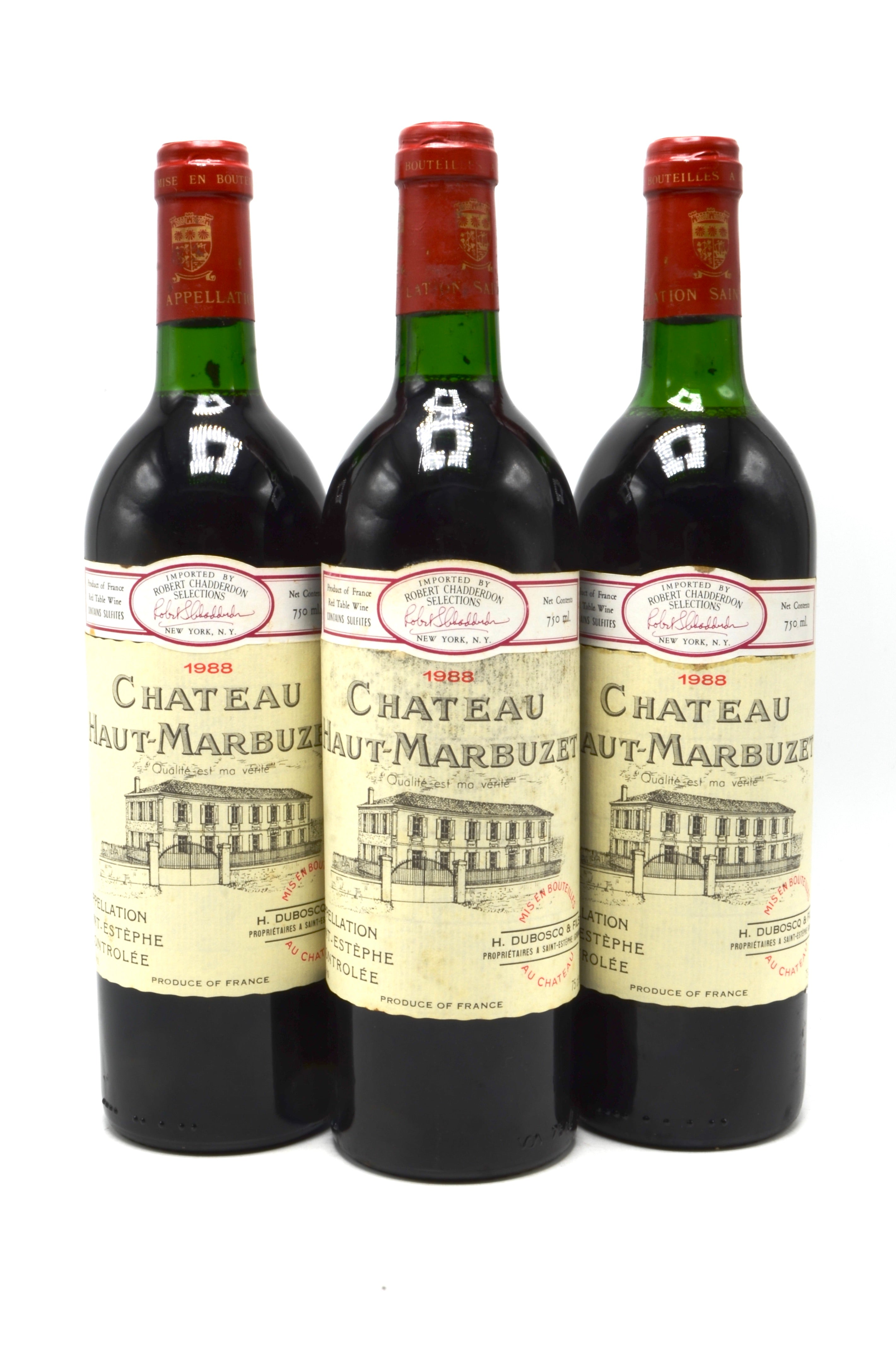 1988 Château Haut-Marbuzet, St. Estèphe