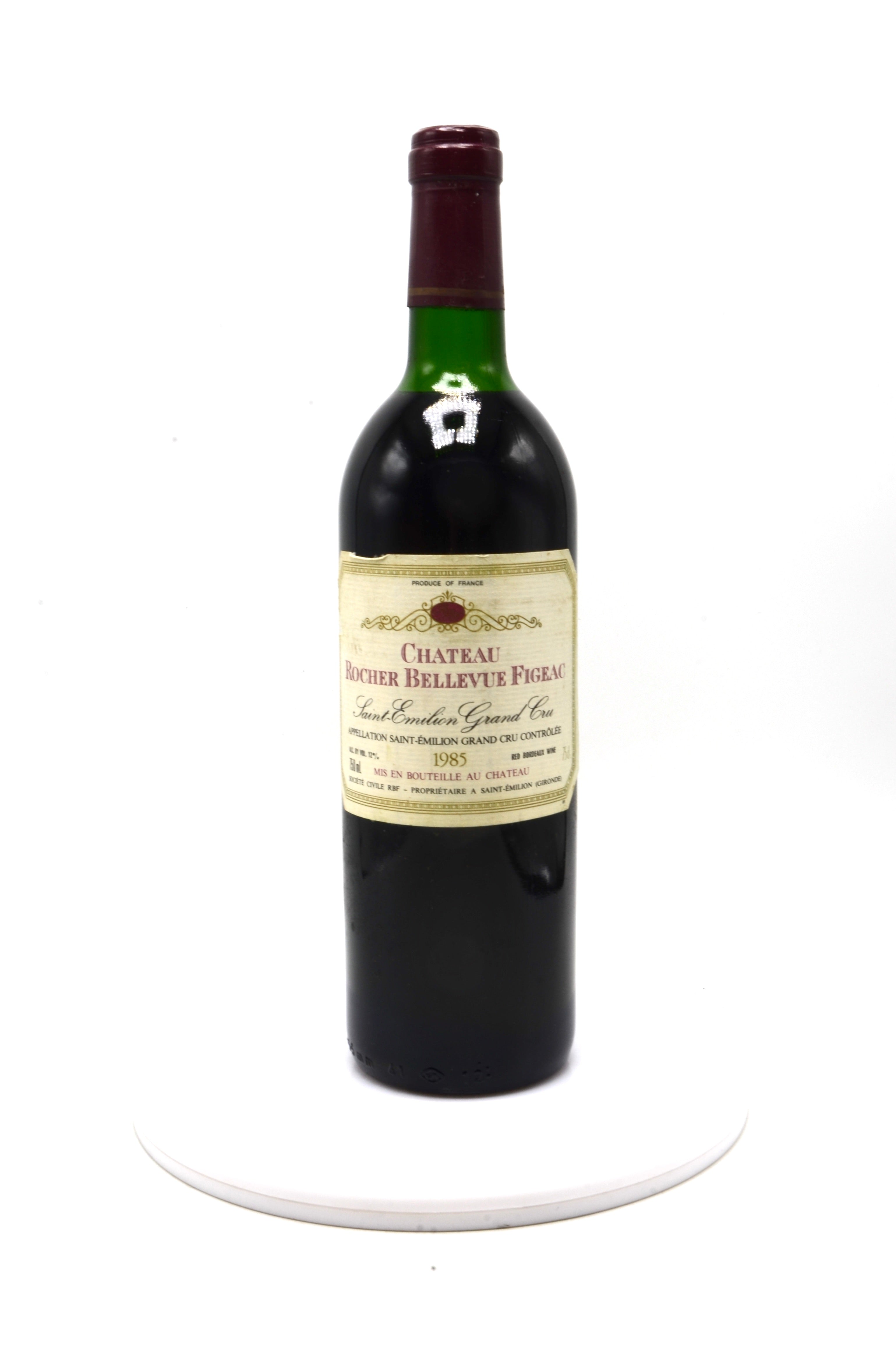 1985 Chateau Rocher Bellevue Figeac, St. Émilion