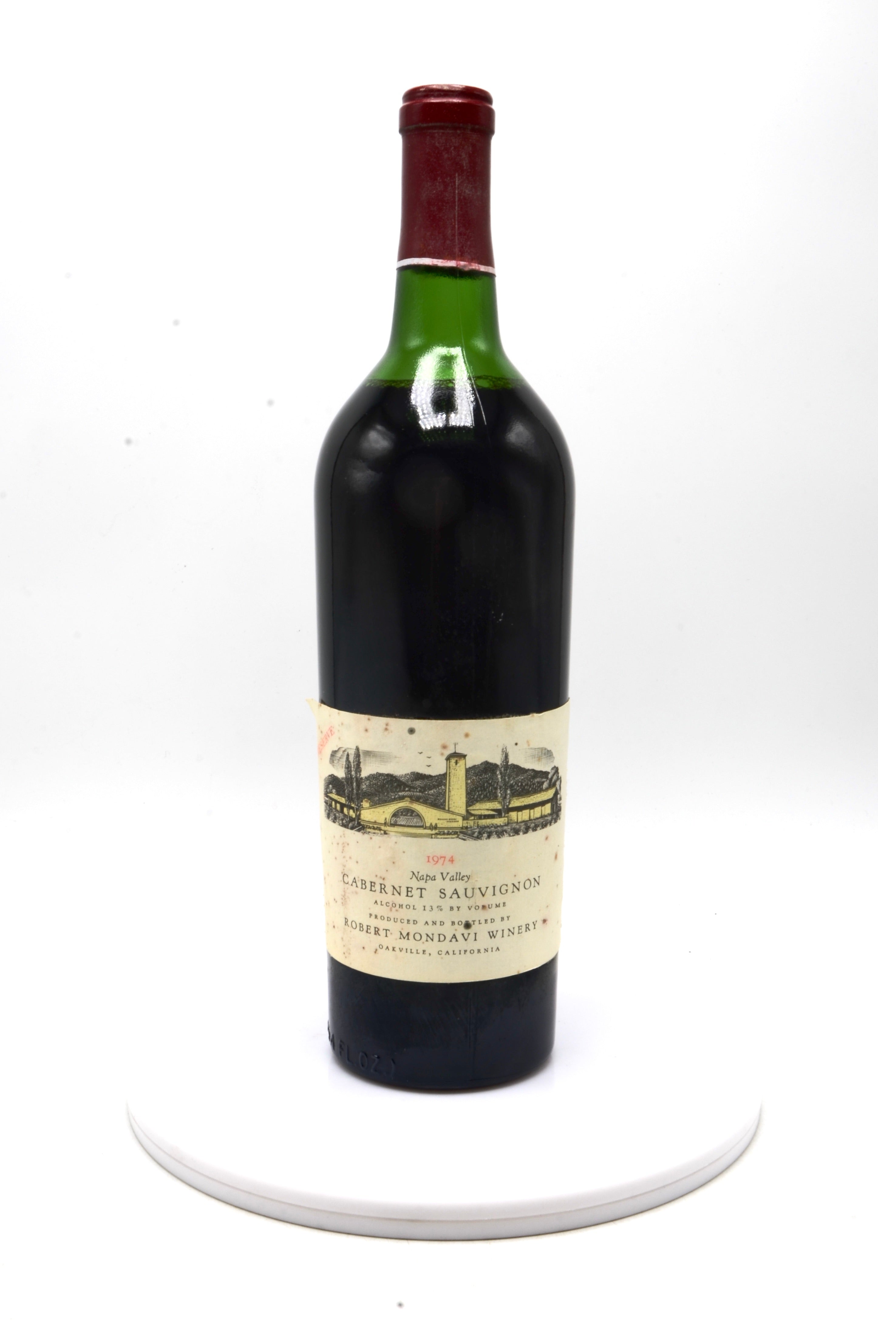 1974 Robert Mondavi Reserve Cabernet Sauvignon, Napa Valley