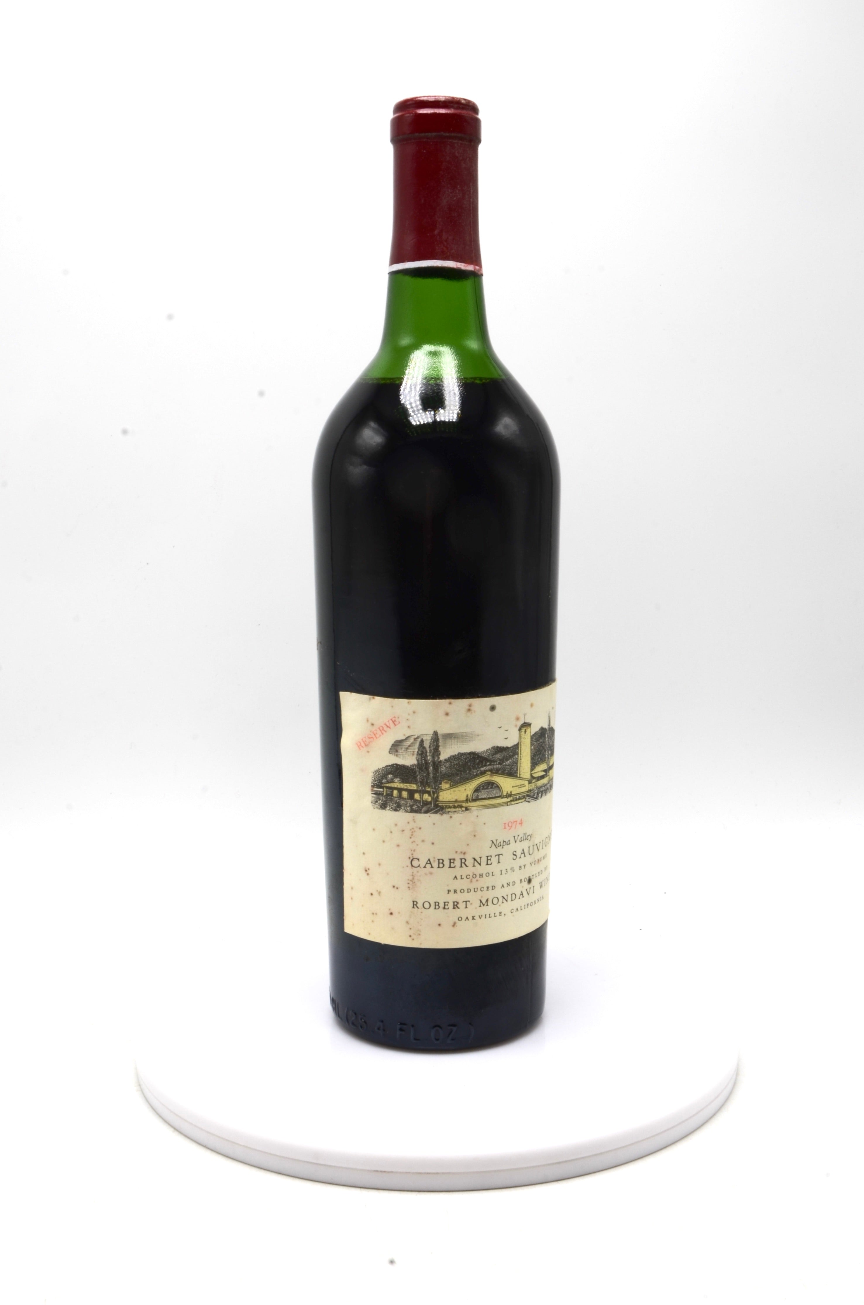 1974 Robert Mondavi Reserve Cabernet Sauvignon, Napa Valley