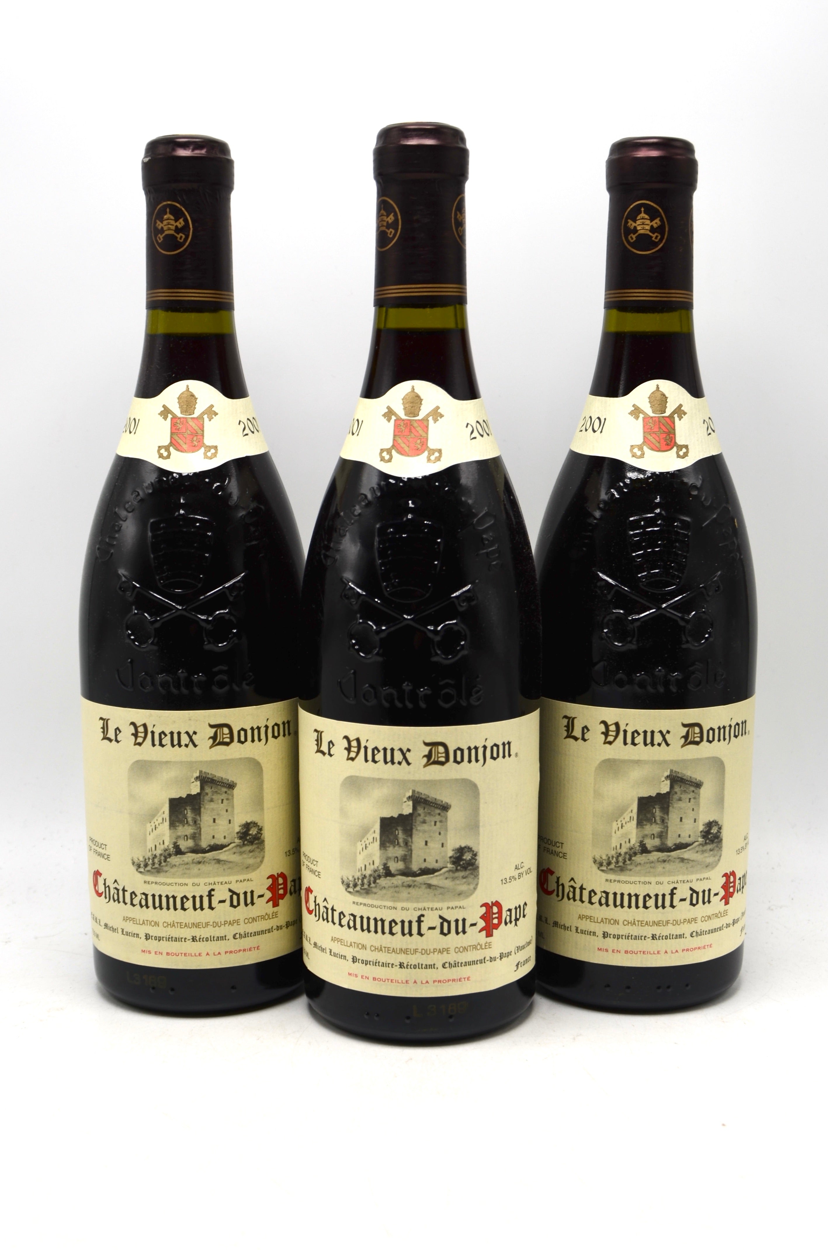 2001 Le Vieux Donjon Chateauneuf du Pape
