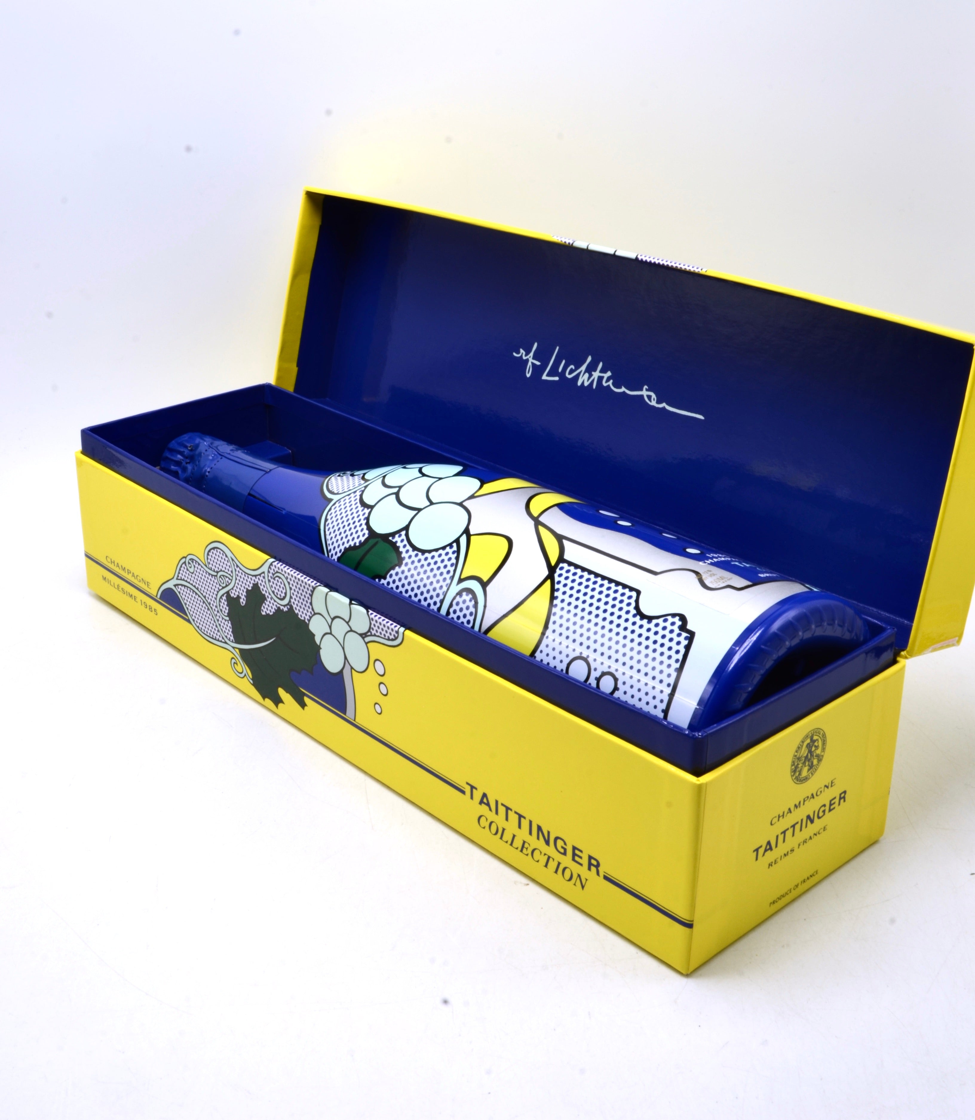 1985 Taittinger Vintage Brut Champagne, Artist Collection (Roy Lichtenstein)