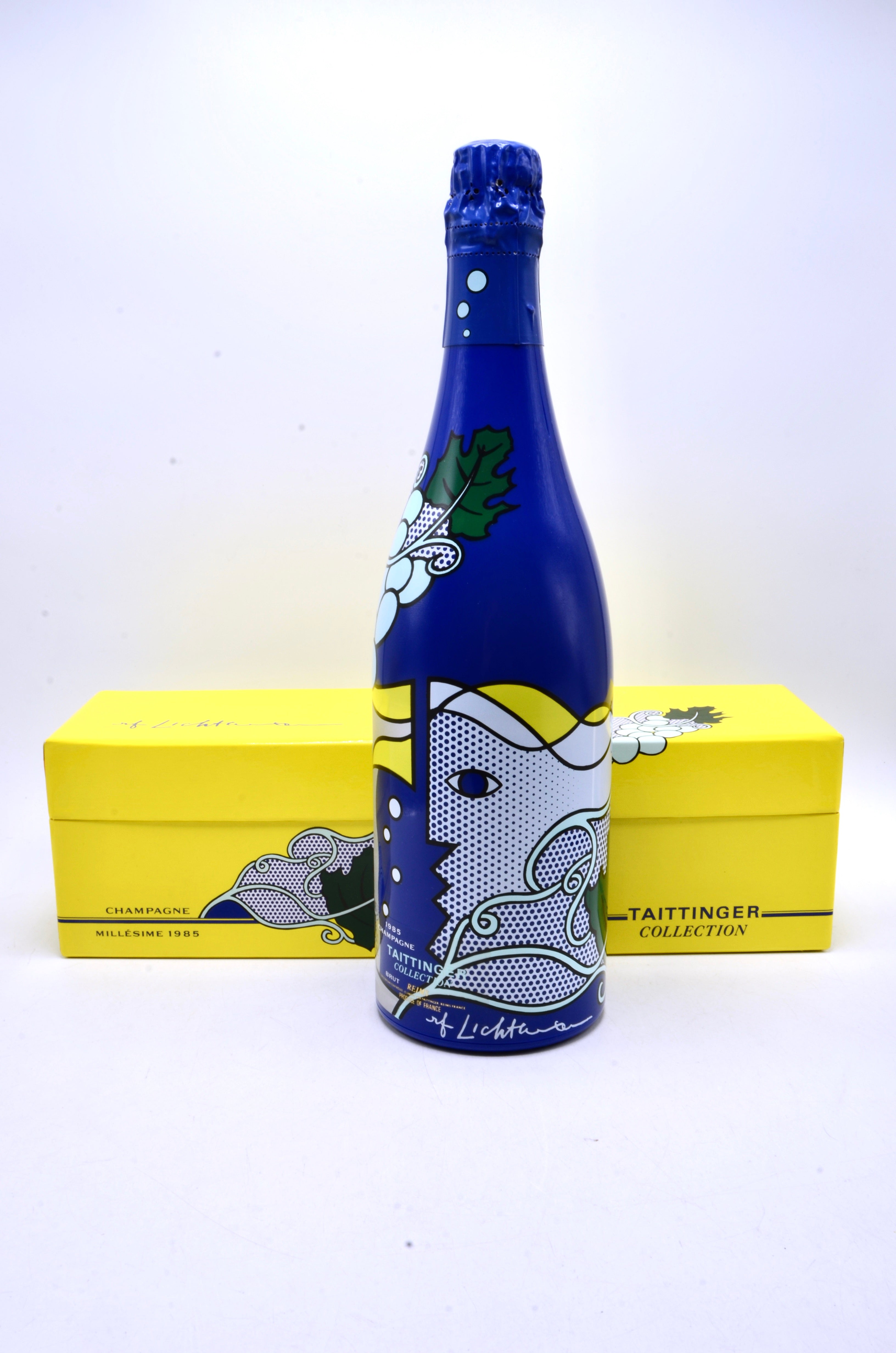 1985 Taittinger Vintage Brut Champagne, Artist Collection (Roy Lichtenstein)