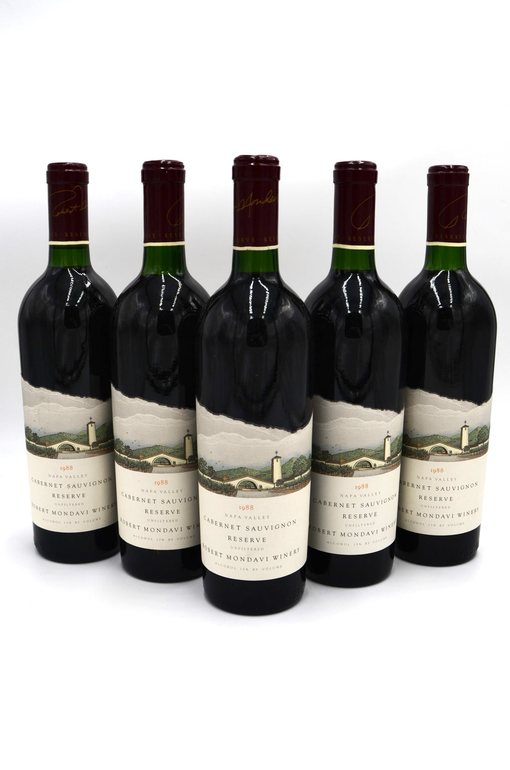 1988 Robert Mondavi Reserve Cabernet Sauvignon, Unfiltered, Napa Valley
