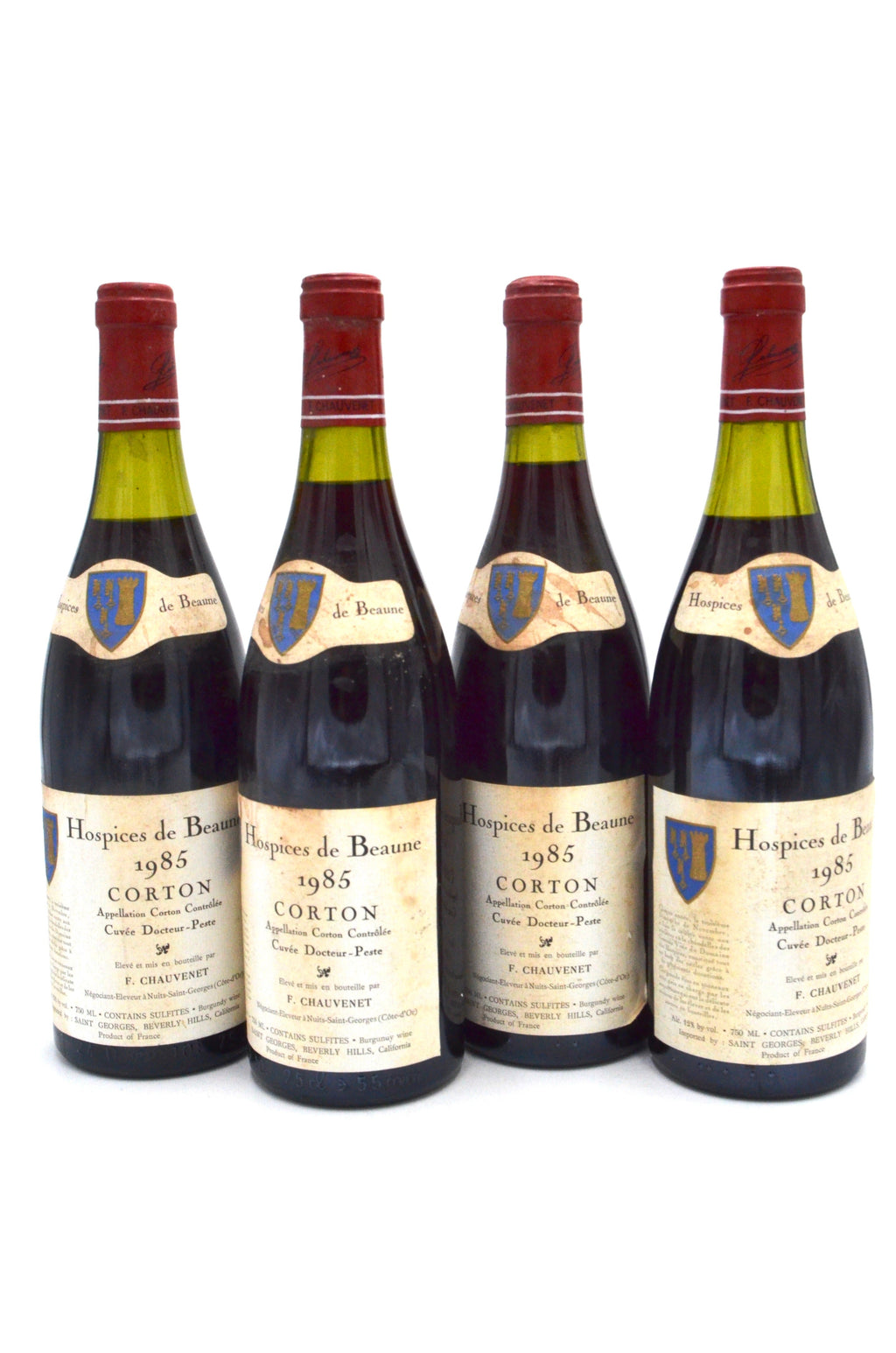 1985 Francoise Chauvenet Hospices de Beaune, Corton, Cuvée Docteur Peste, Grand Cru
