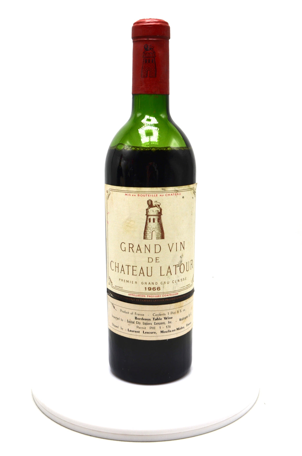 1966 Château Latour, Pauillac