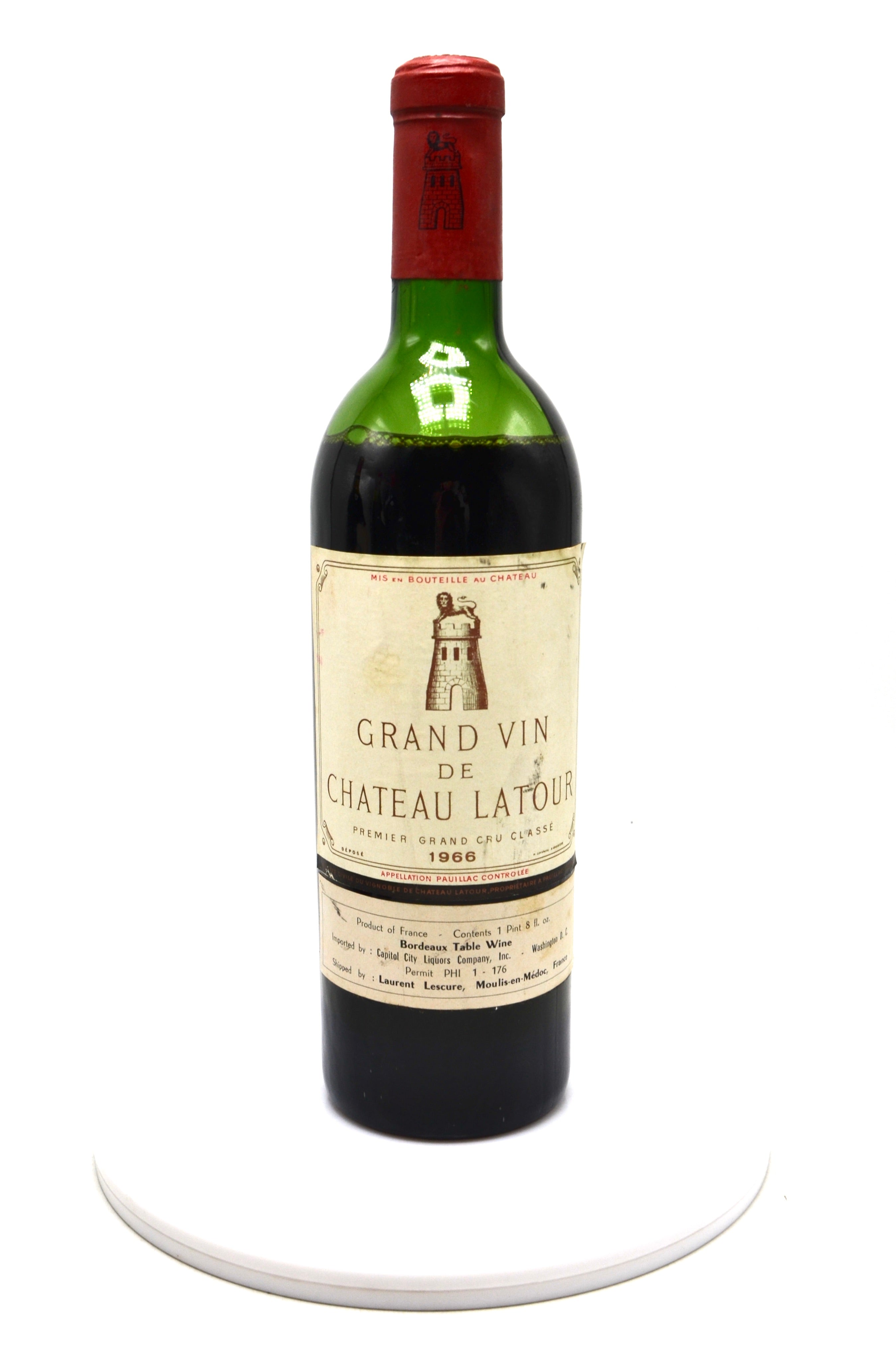1966 Château Latour, Pauillac