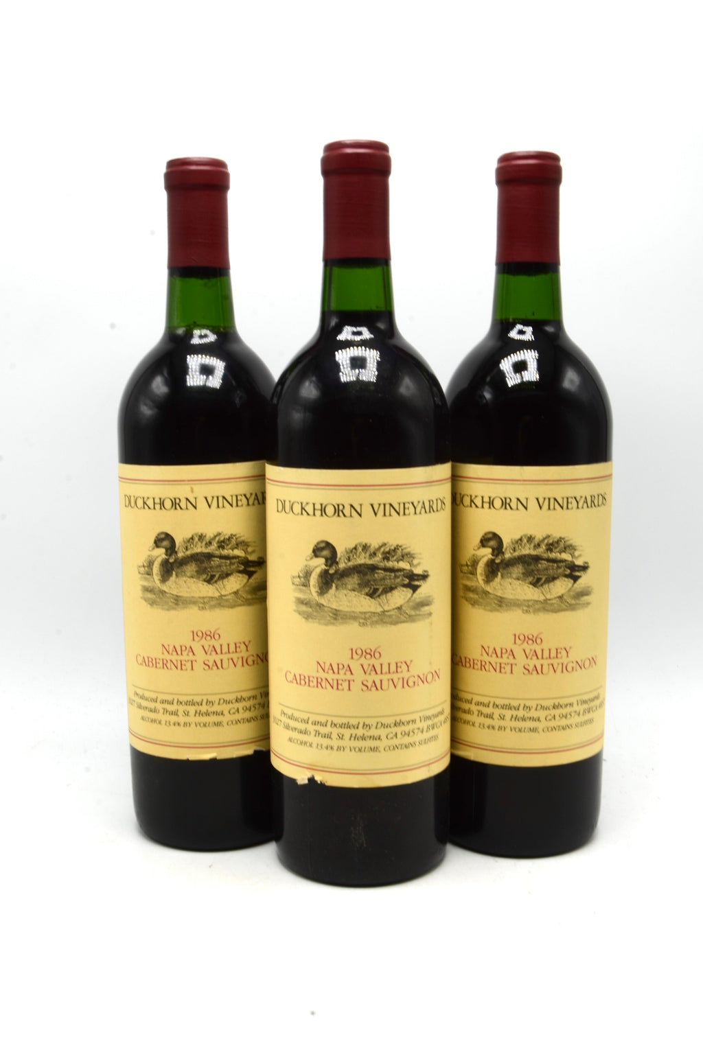 1986 Duckhorn Vineyards Cabernet Sauvignon, Napa Valley
