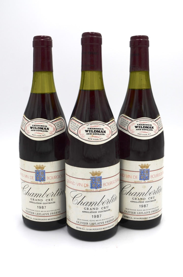1987 Olivier Leflaive Chambertin, Grand Cru