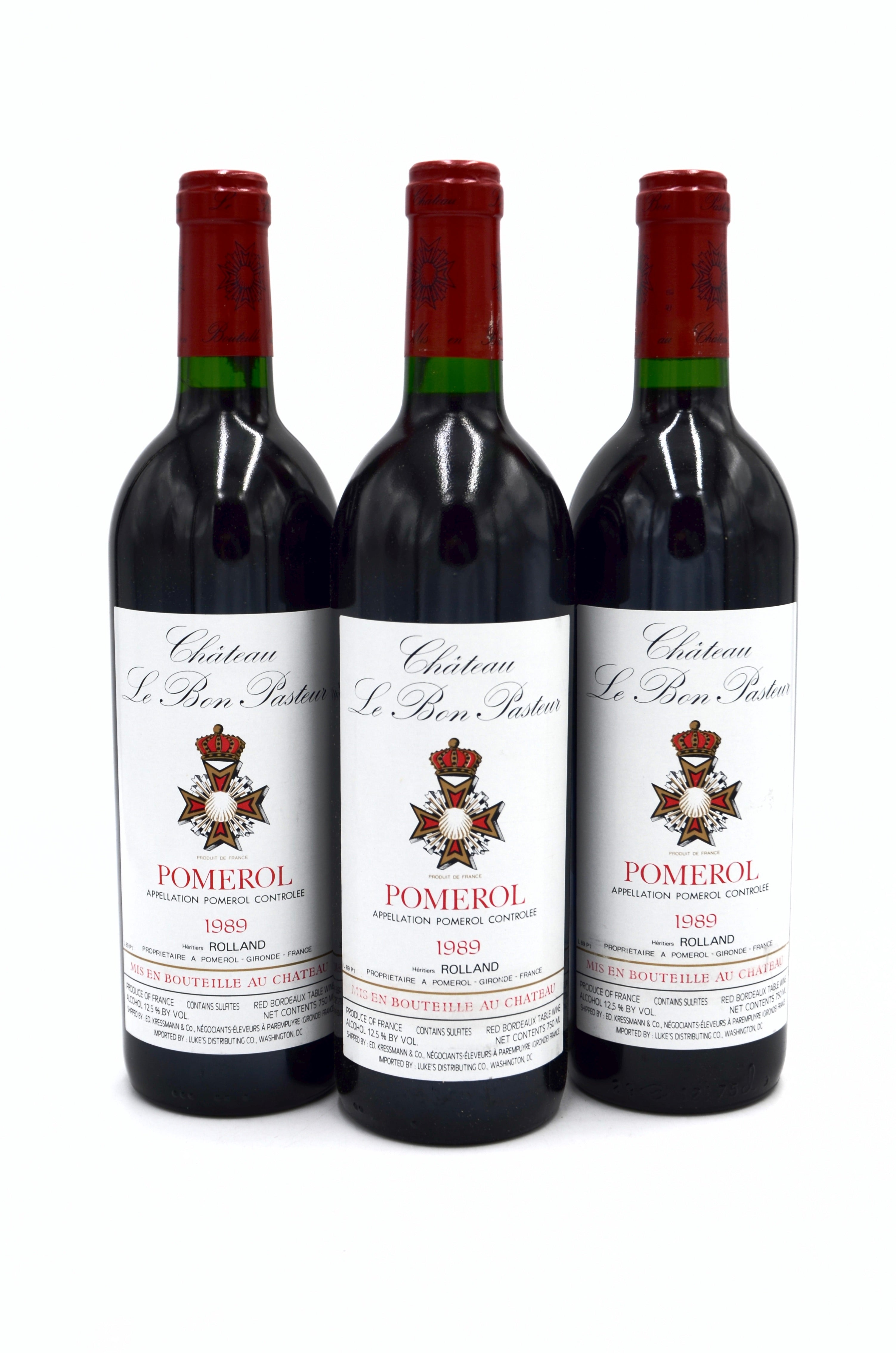 1989 Château Le Bon Pasteur, Pomerol