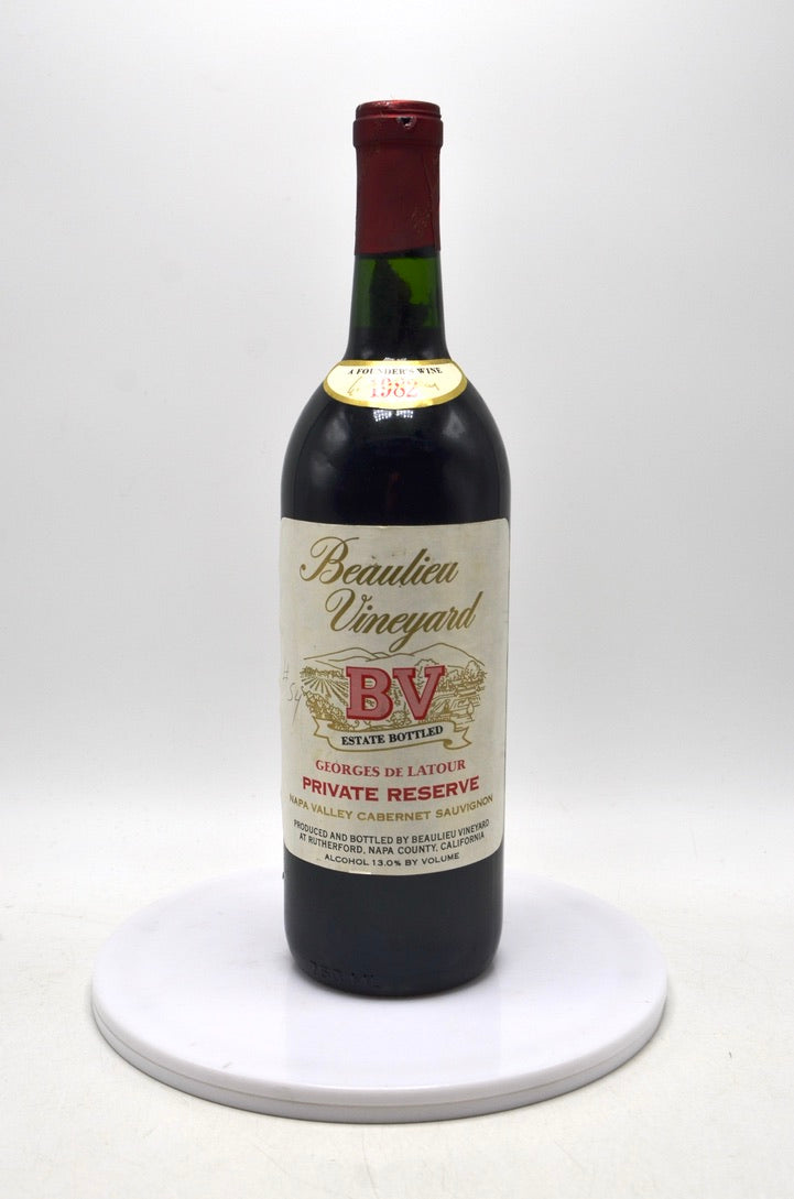 1982 Beaulieu Vineyard Georges de Latour Private Reserve Cabernet Sauvignon, Napa Valley