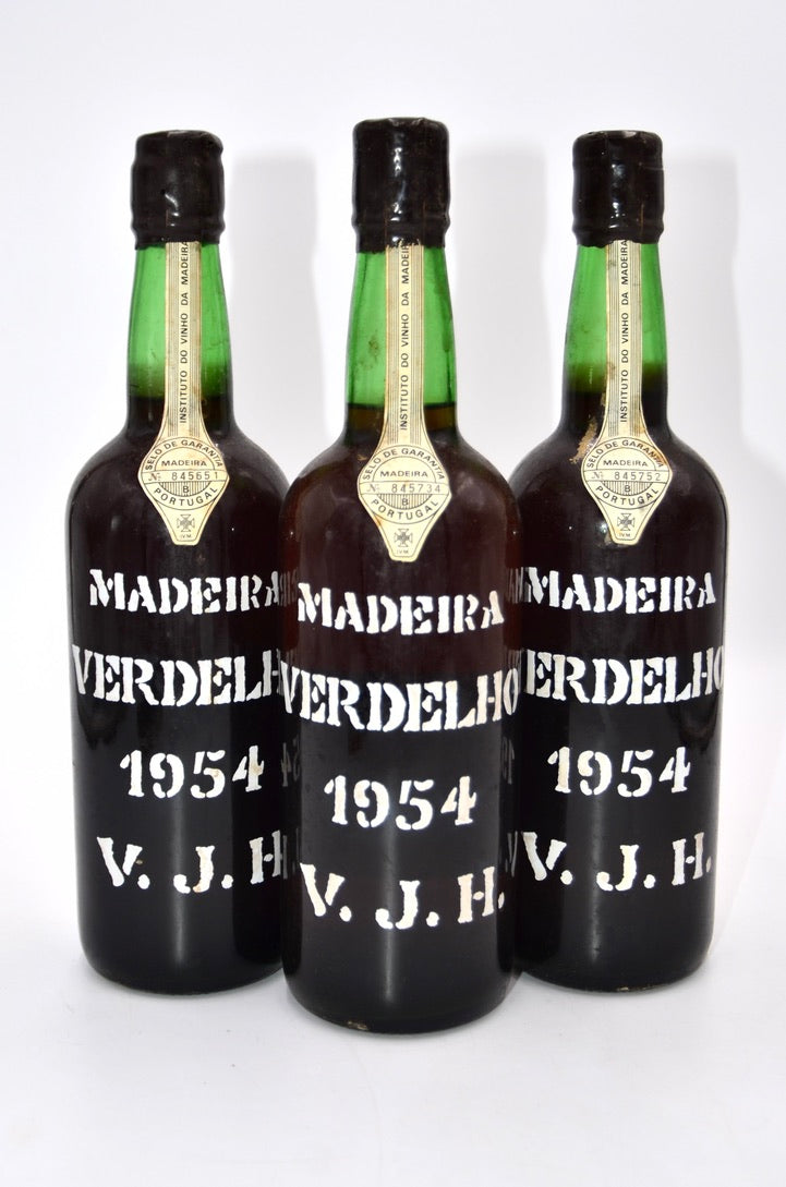 1954 Vinhos Justino Henriques (Justino's) Verdelho Vintage Madeira