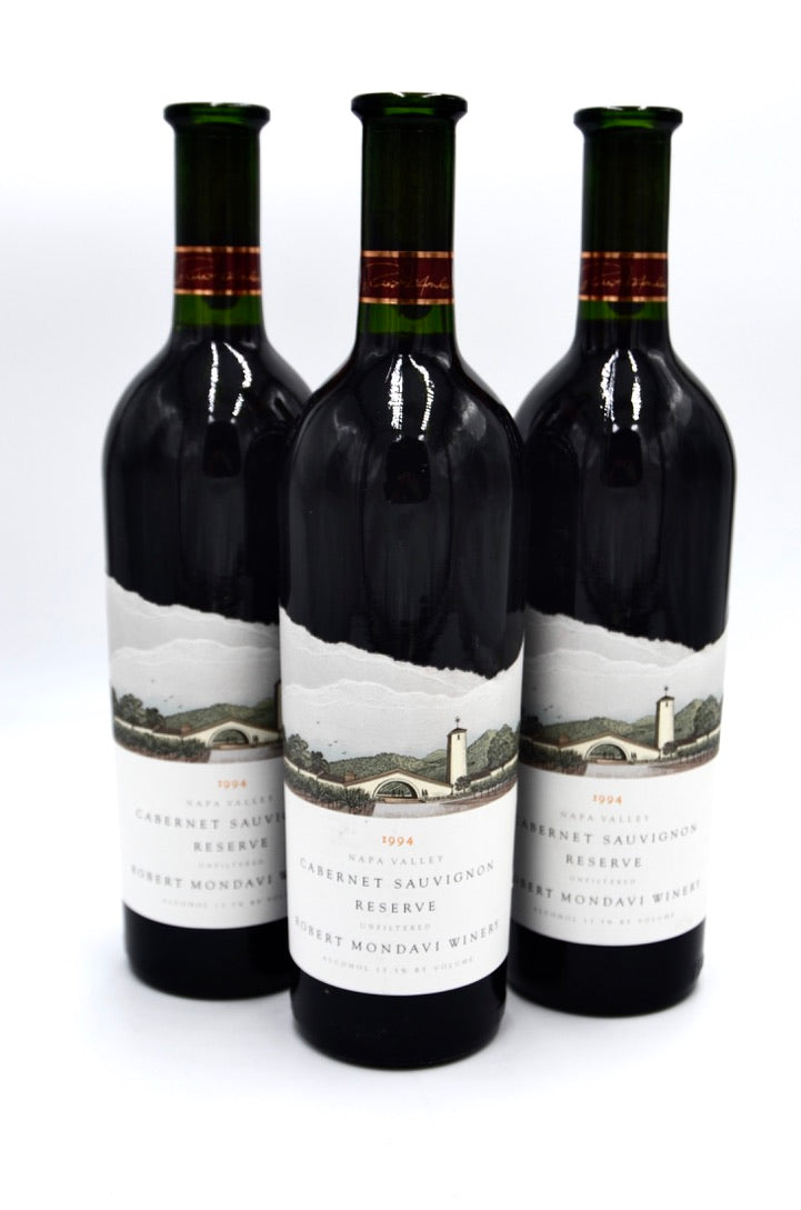 1994 Robert Mondavi Reserve Cabernet Sauvignon, Unfiltered, Napa Valley