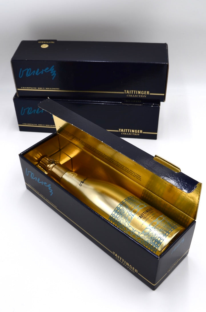 1978 Taittinger Brut Champagne, Artist Collection (Victor Vasarelly)