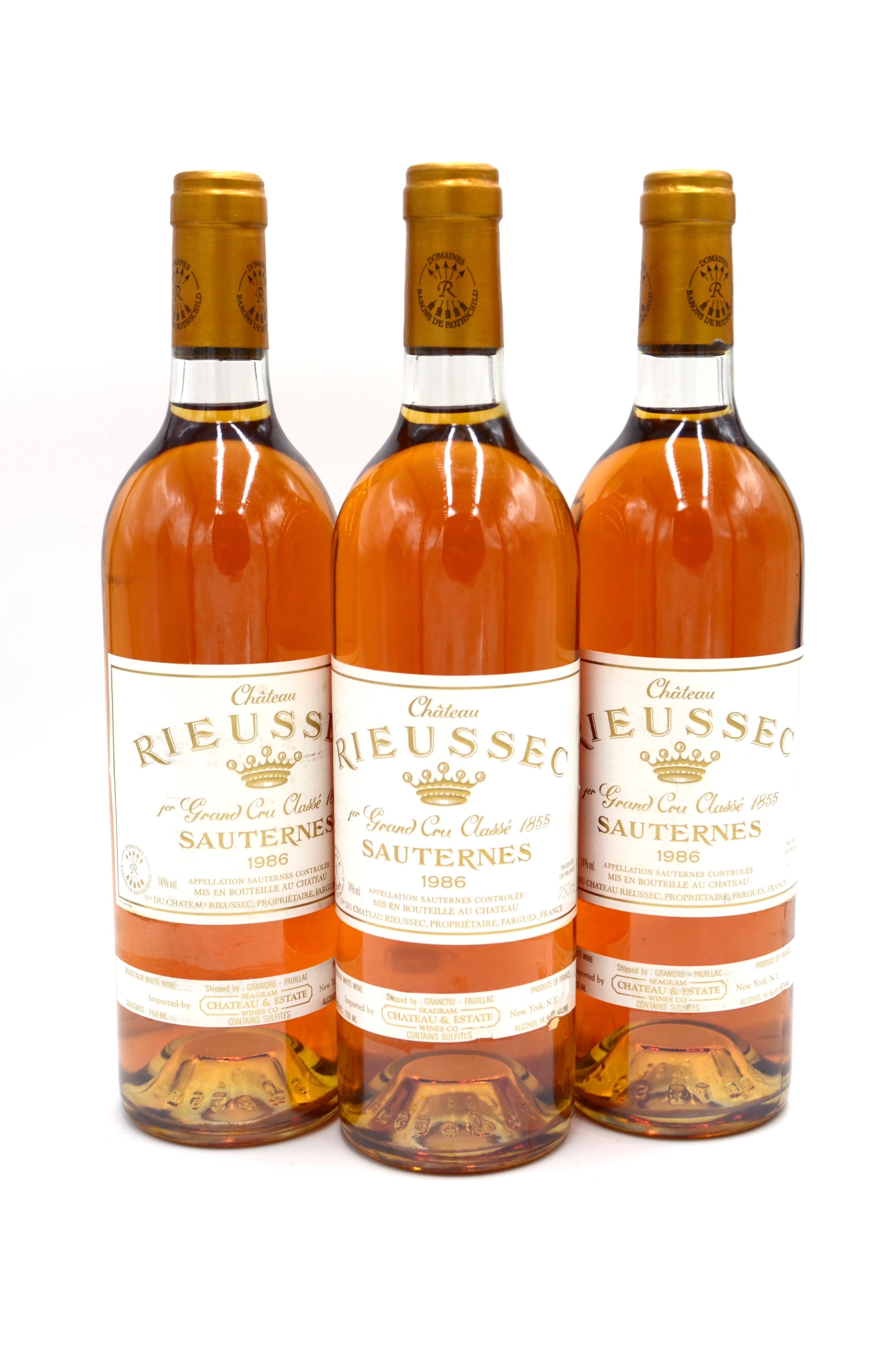 1986 Château Rieussec, Sauternes