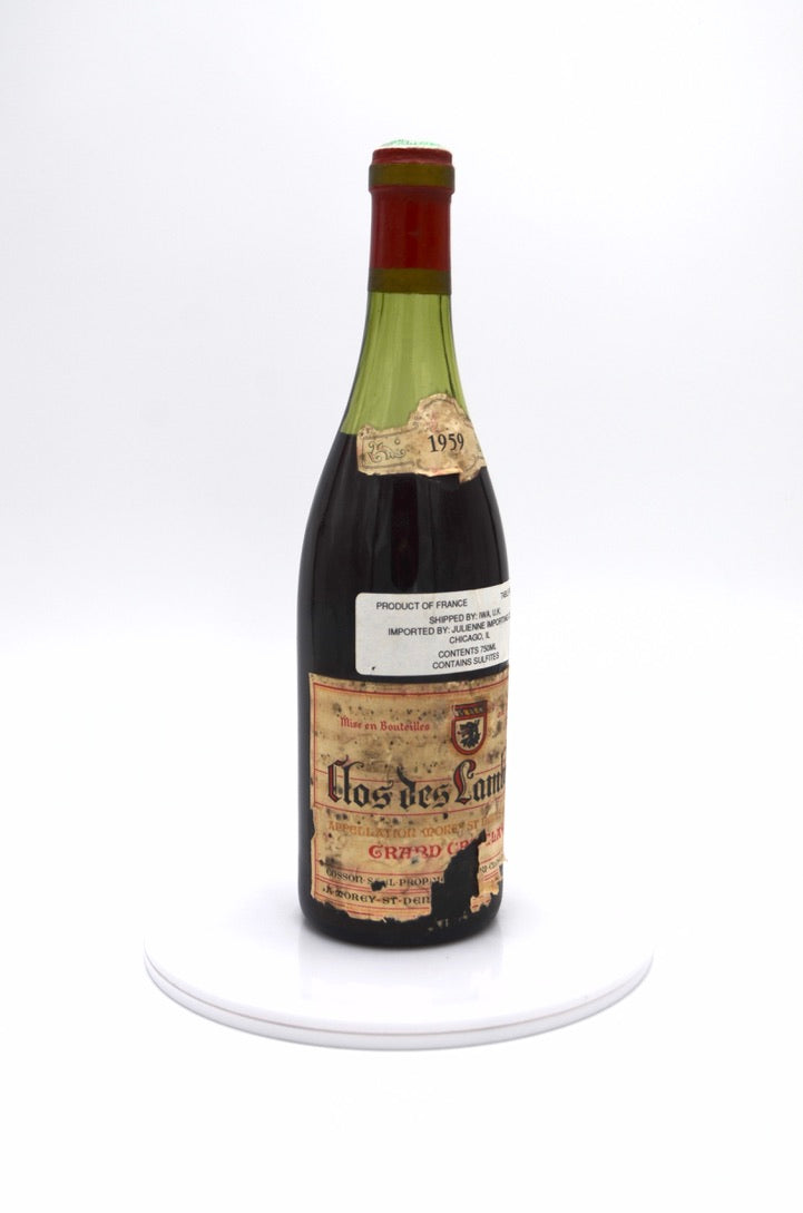 1959 Domaine des Lambrays, Clos des Lambrays, Grand Cru