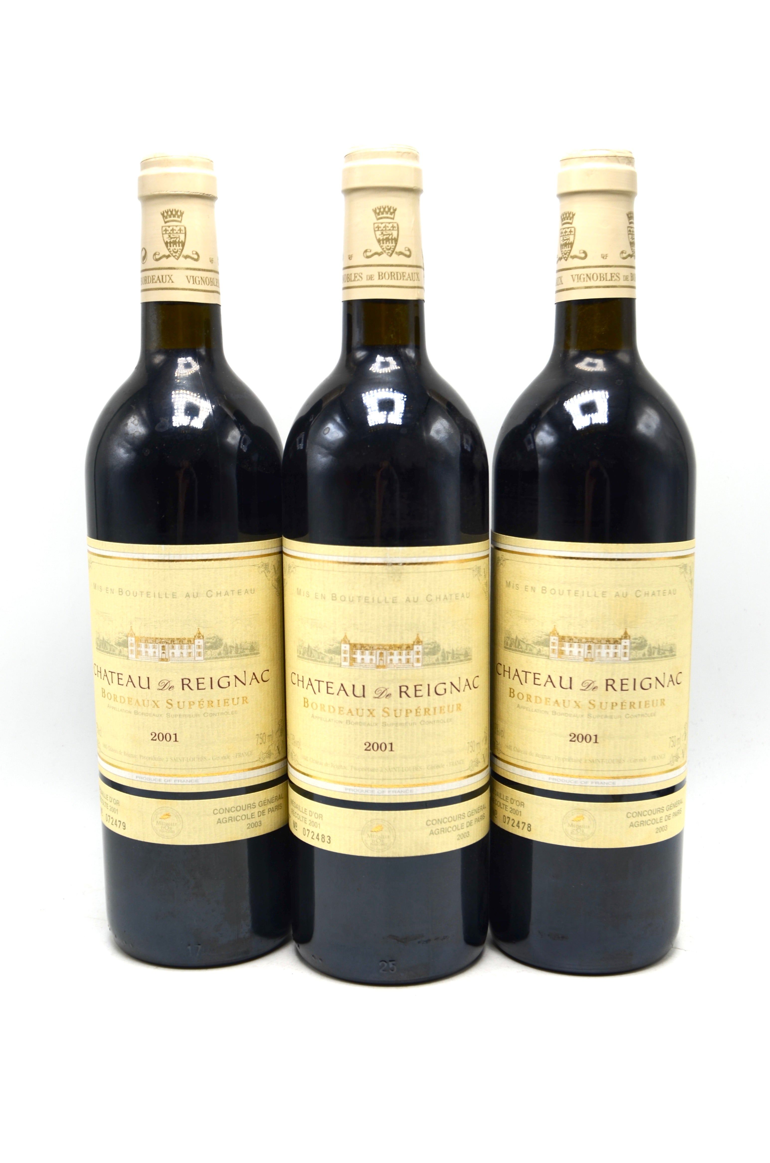 2001 Chateau de Reignac, Bordeaux Superieur