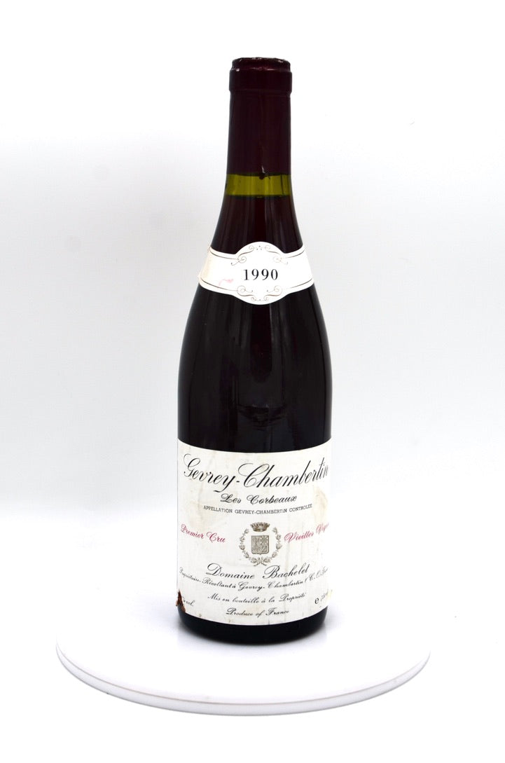 1990 Domaine Denis Bachelet Gevrey-Chambertin, Les Corbeaux, Vieilles Vignes, Premier Cru