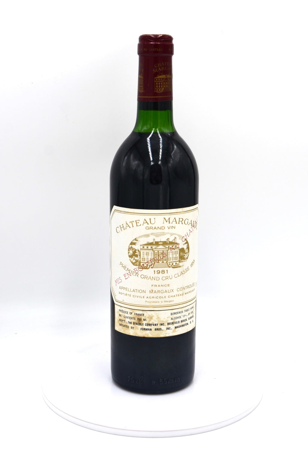 1981 Château Margaux, Margaux