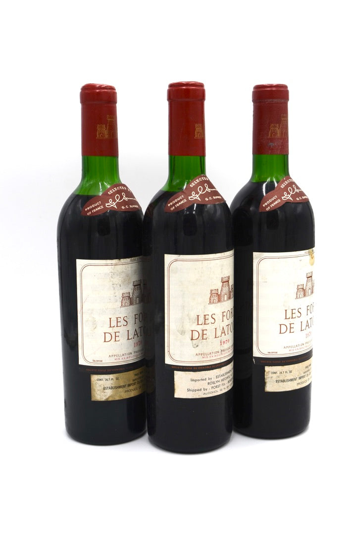 1970 Les Forts de Latour, Pauillac [Ch. Latour's 2nd]