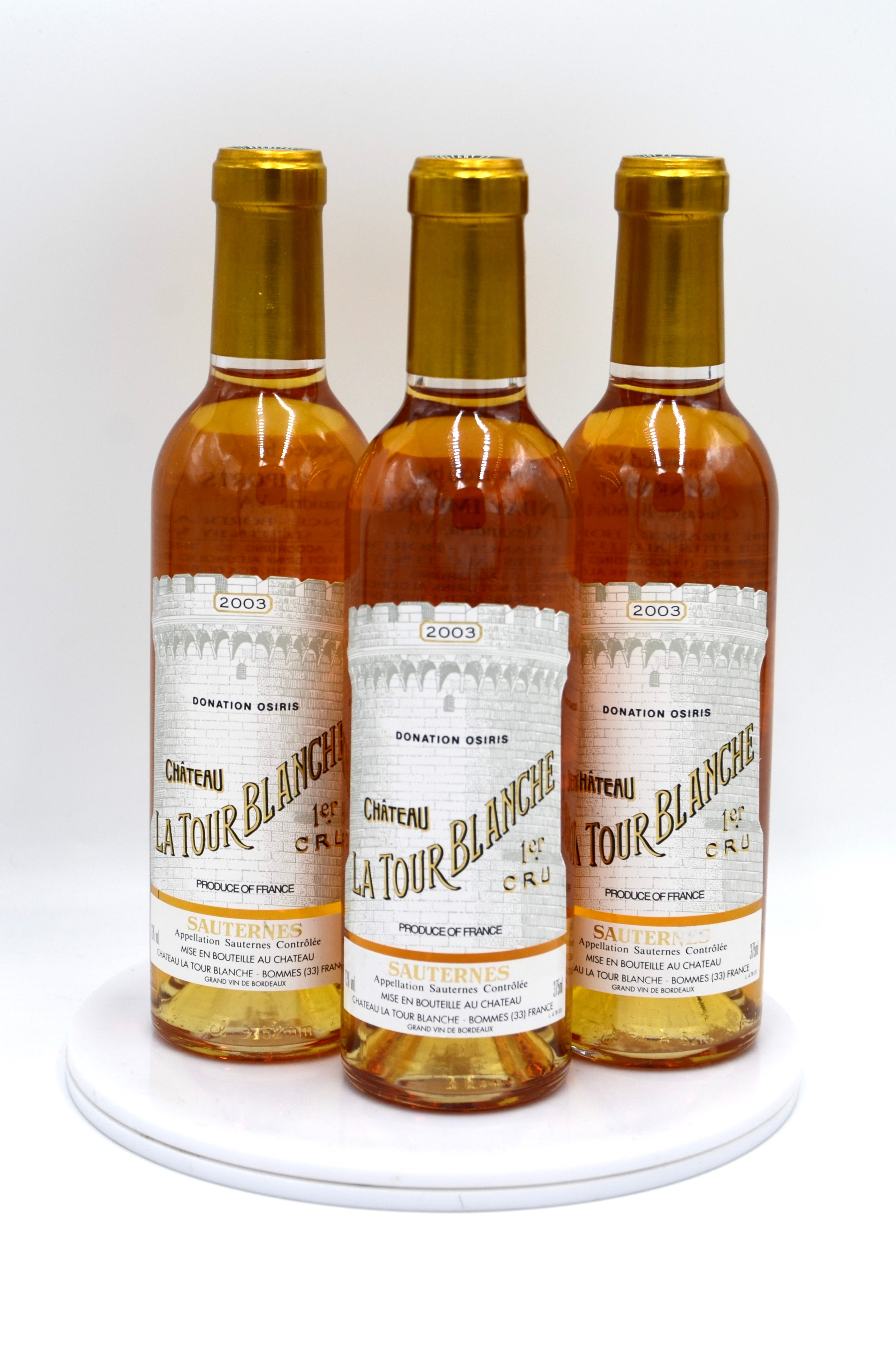 2003 Chateau La Tour Blanche, Sauternes (half-bottle)