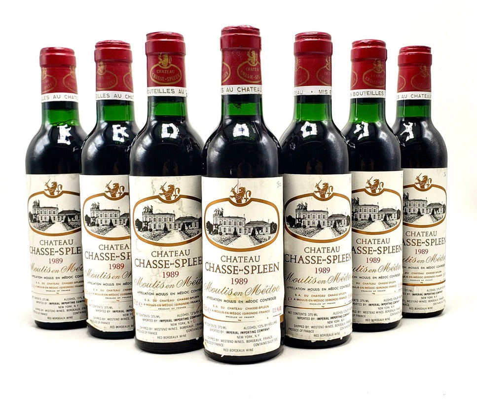 1989 Château Chasse Spleen, Moulis (half-bottle)
