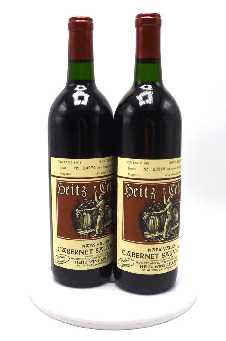 1991 Heitz Cellars Cabernet Sauvignon, Martha's Vineyard, Napa Valley