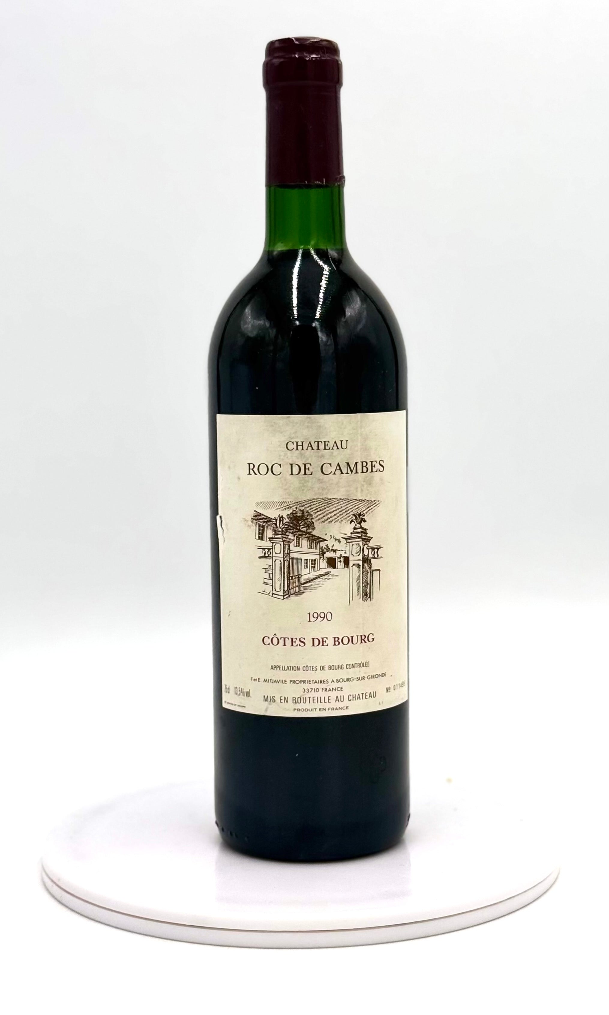 1990 Chateau Roc de Cambes, Cotes de Bourg