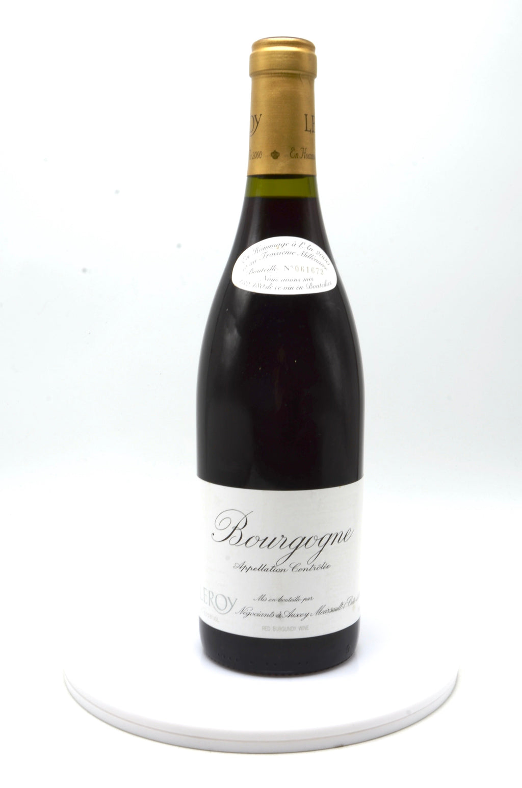 NV Maison Leroy Bourgogne Rouge, En Hommage a l'An 2000