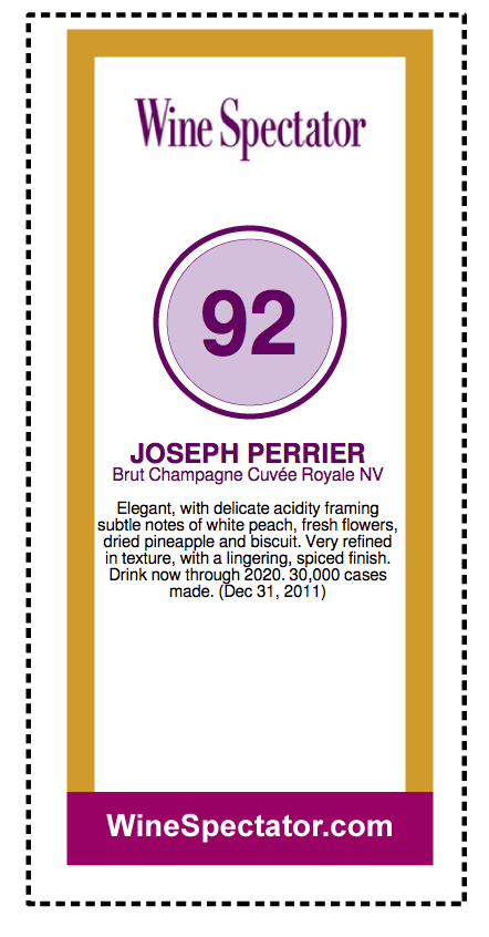 NV Joseph Perrier Cuvée Royale Brut Champagne (3 LTR)